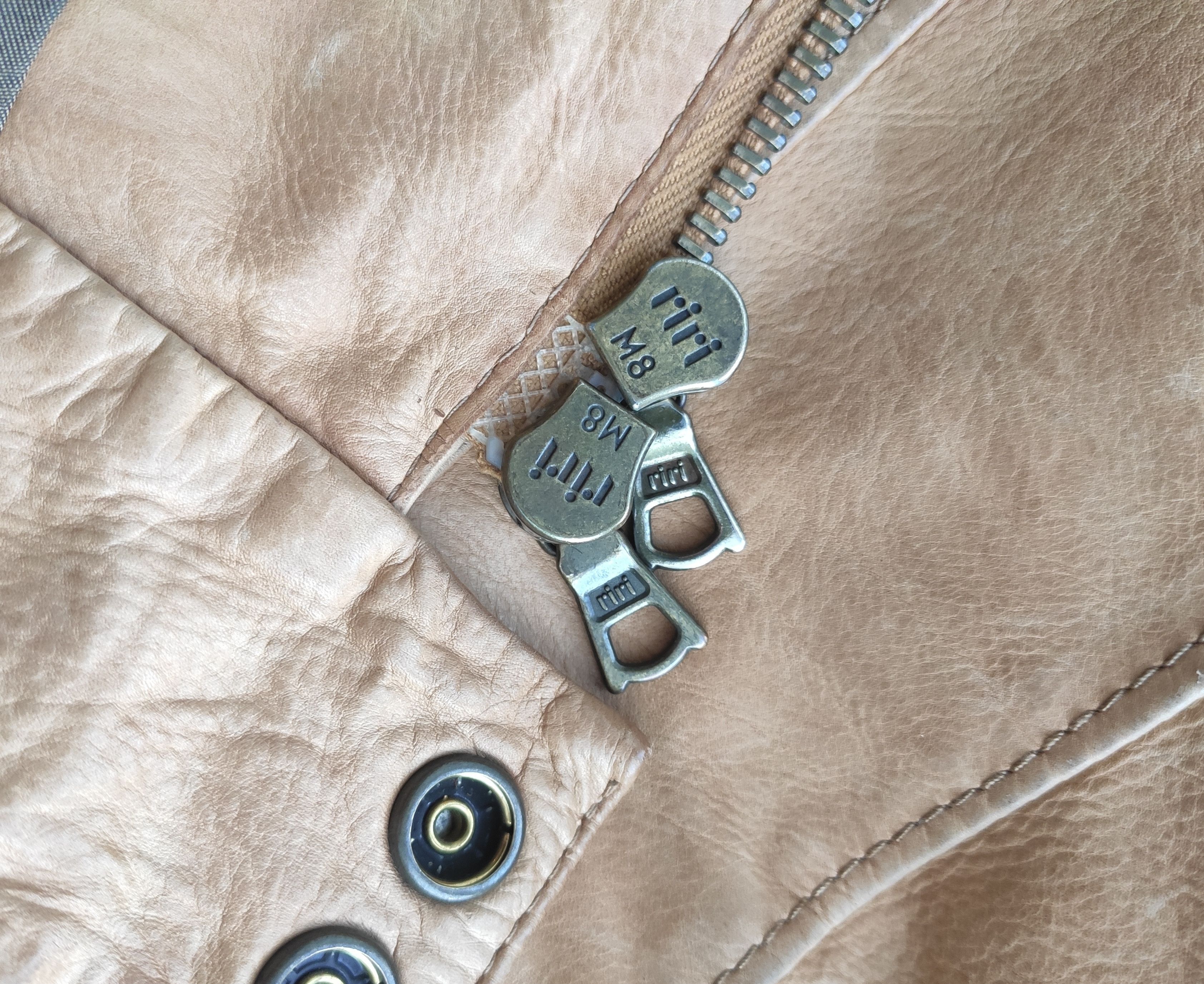 Other GRAIL! Mixed leather cafe racer.Like Dries van Noten Size US M / EU 48-50 / 2 - 5 Thumbnail