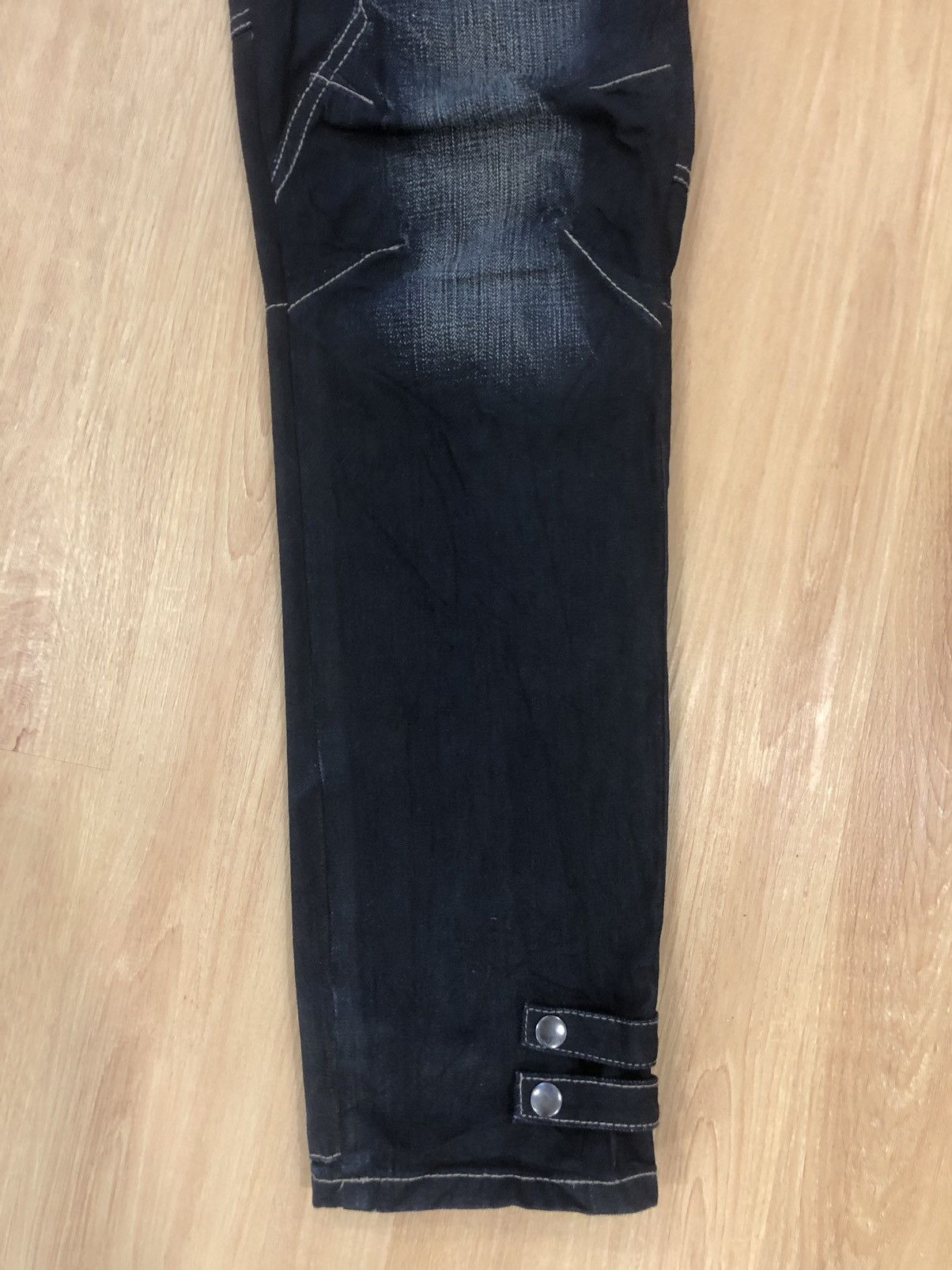 PPFM Japanese PPFM Distressed Denim Punk style Size US 34 / EU 50 - 7 Thumbnail