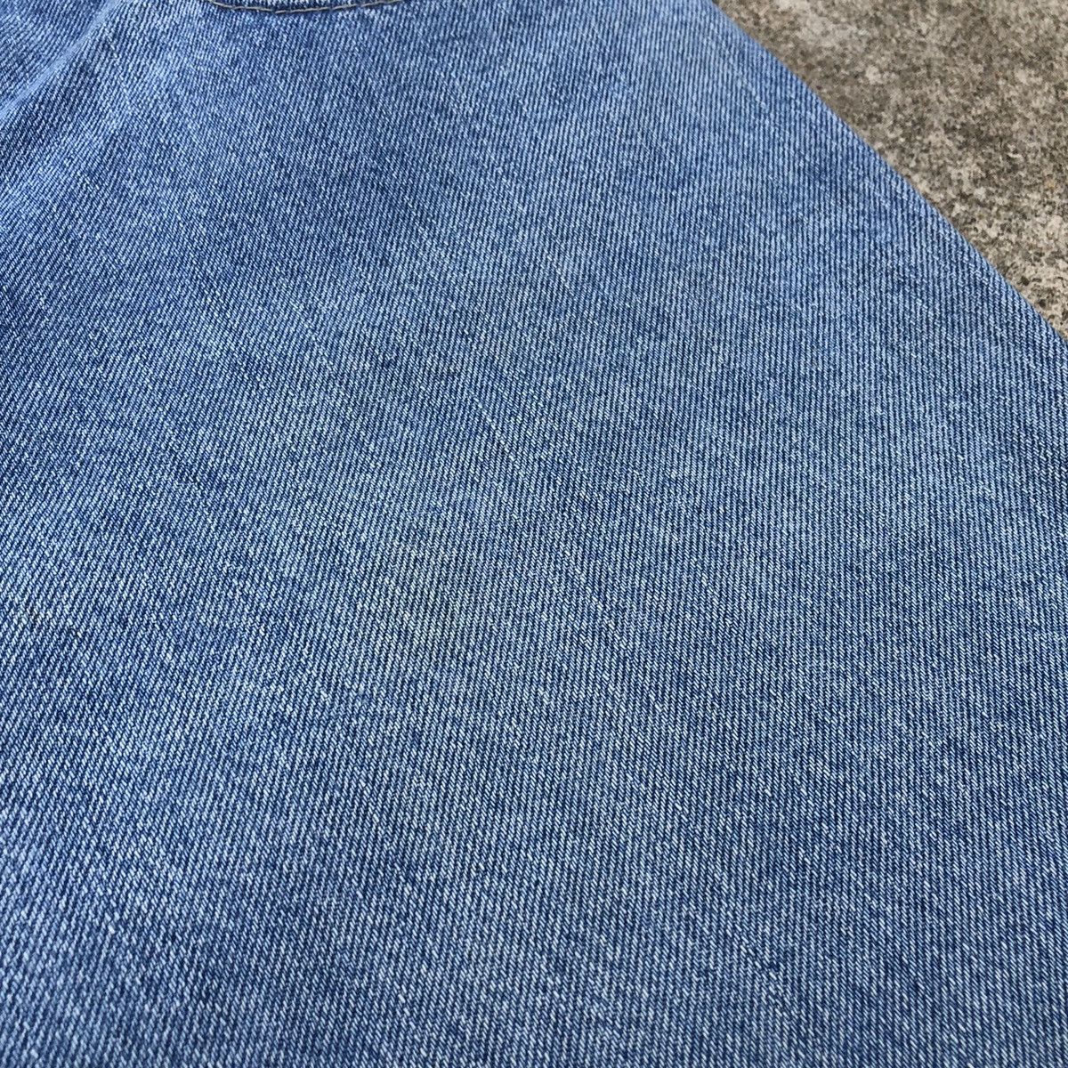 Tommy Hilfiger × Vintage 🔥Trash🔥Tommy Hilfiger Stoned Wash Rips Distress Denim Jeans Size US 32 / EU 48 - 11 Thumbnail