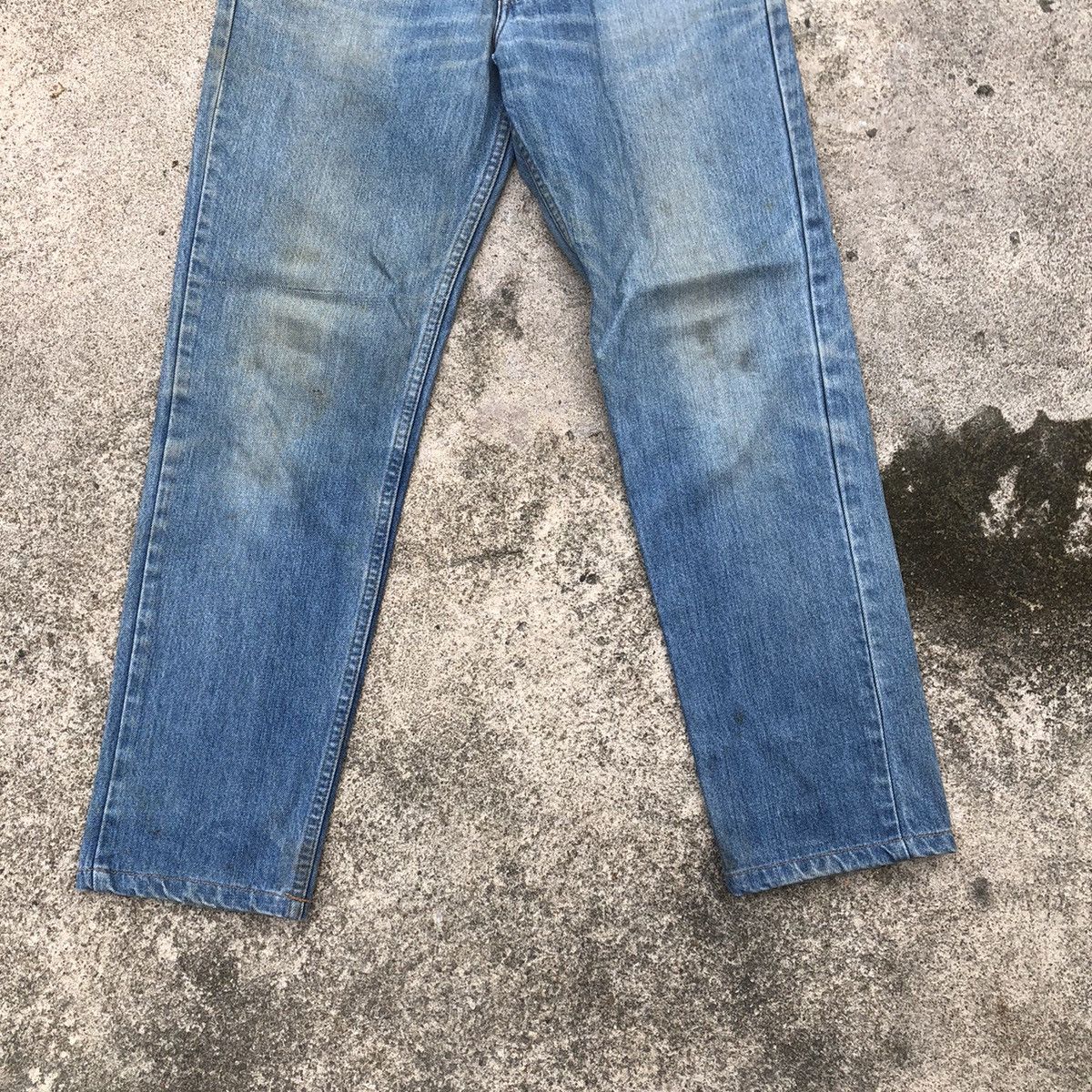 Levi's × Vintage 🔥Trash🔥Vintage Levis Stoned Wash Rips Dirty Denim Jeans Size US 29 - 3 Thumbnail