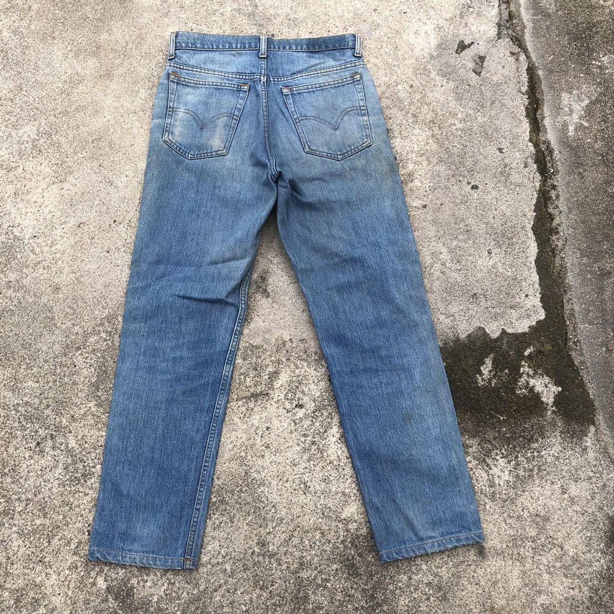 Levi's × Vintage 🔥Trash🔥Vintage Levis Stoned Wash Rips Dirty Denim Jeans Size US 29 - 4 Thumbnail