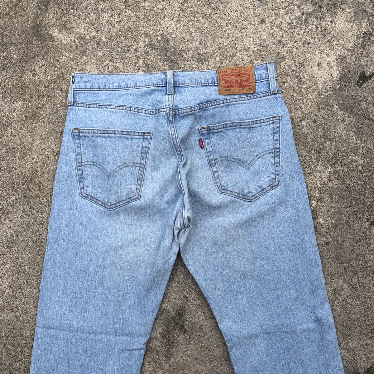 Levi's × Vintage 🔥Rare🔥Vintage Levis 502 Stoned Wash Rips Denim Jeans Size US 33 - 5 Thumbnail