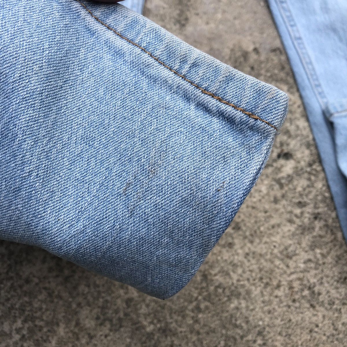 Levi's × Vintage 🔥Rare🔥Vintage Levis 502 Stoned Wash Rips Denim Jeans Size US 33 - 8 Thumbnail