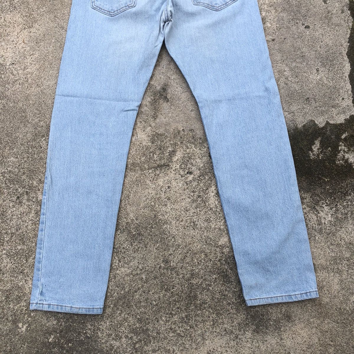 Levi's × Vintage 🔥Rare🔥Vintage Levis 502 Stoned Wash Rips Denim Jeans Size US 33 - 6 Thumbnail