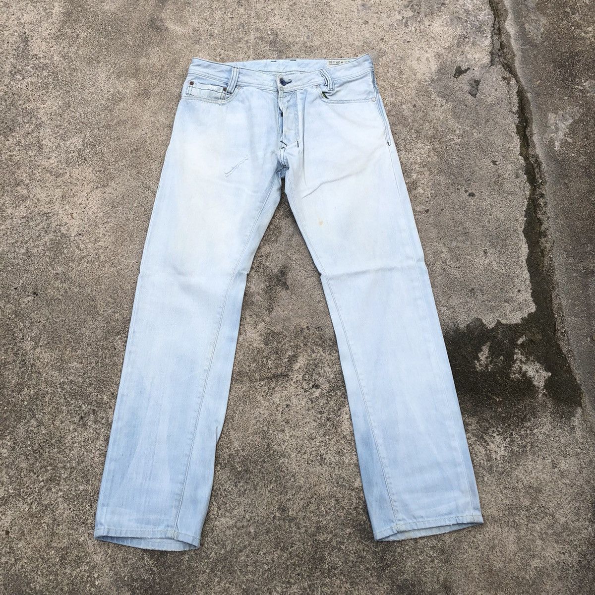 Diesel × Vintage 🔥Rare🔥Italian Diesel Kajo Special Rips Distress Denim Jeans Size US 32 / EU 48 - 1 Thumbnail