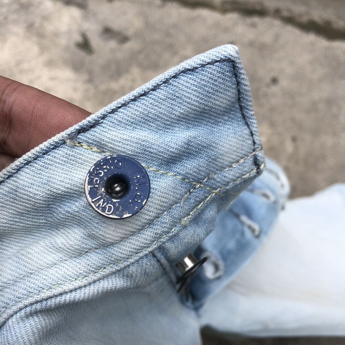 Diesel × Vintage 🔥Rare🔥Italian Diesel Kajo Special Rips Distress Denim Jeans Size US 32 / EU 48 - 14 Thumbnail
