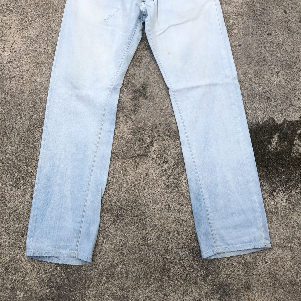 Diesel × Vintage 🔥Rare🔥Italian Diesel Kajo Special Rips Distress Denim Jeans Size US 32 / EU 48 - 3 Thumbnail