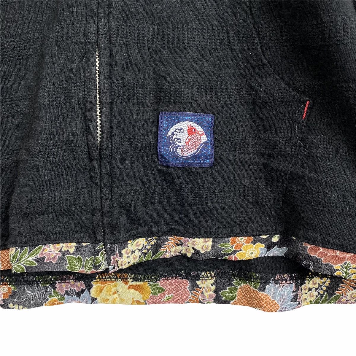 Japanese Brand × Vintage Vintage SUKAJAN Dragon & Peacock Japan Hoodie Sweater Size US L / EU 52-54 / 3 - 7 Thumbnail