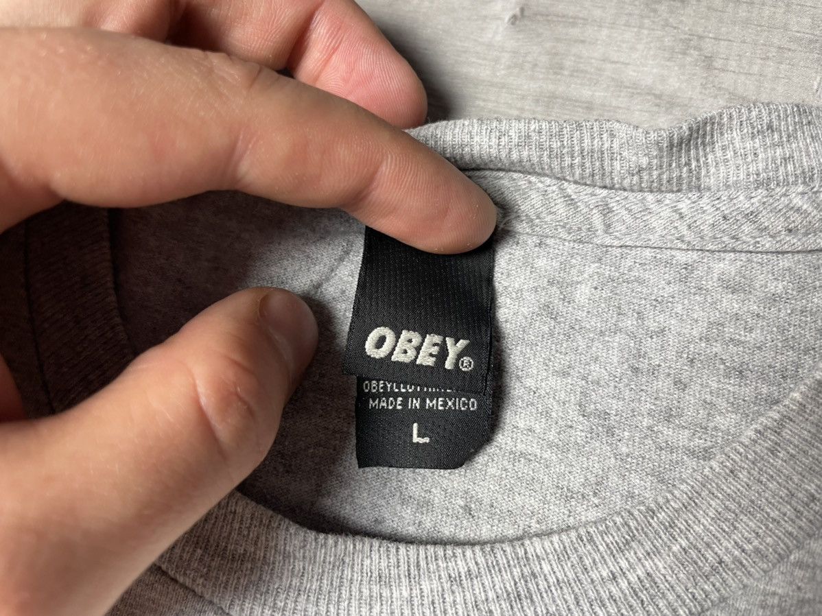 Obey Obey T-shirt streetwear size Large Size US L / EU 52-54 / 3 - 5 Thumbnail