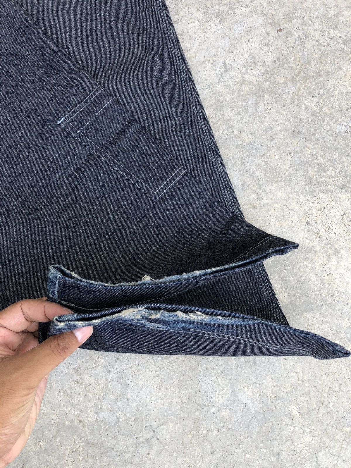 Snoop Dogg Snoop dogg Embroidered Jeans Baggy Jeans hip hop Carpenter Size US 33 - 20 Thumbnail