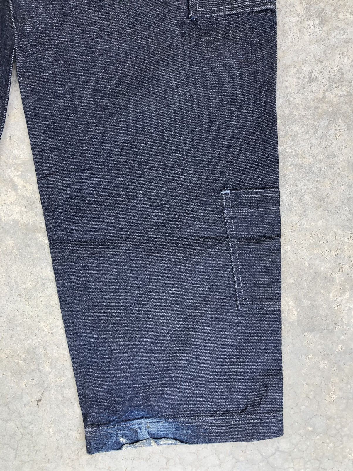 Snoop Dogg Snoop dogg Embroidered Jeans Baggy Jeans hip hop Carpenter Size US 33 - 14 Thumbnail