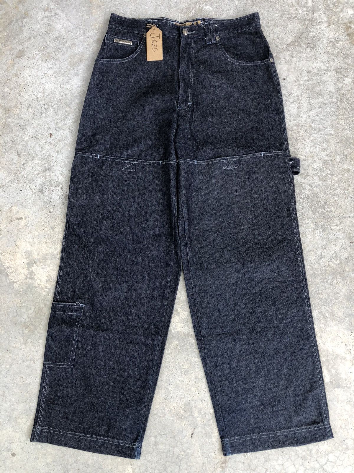 Snoop Dogg Snoop dogg Embroidered Jeans Baggy Jeans hip hop Carpenter Size US 33 - 2 Thumbnail