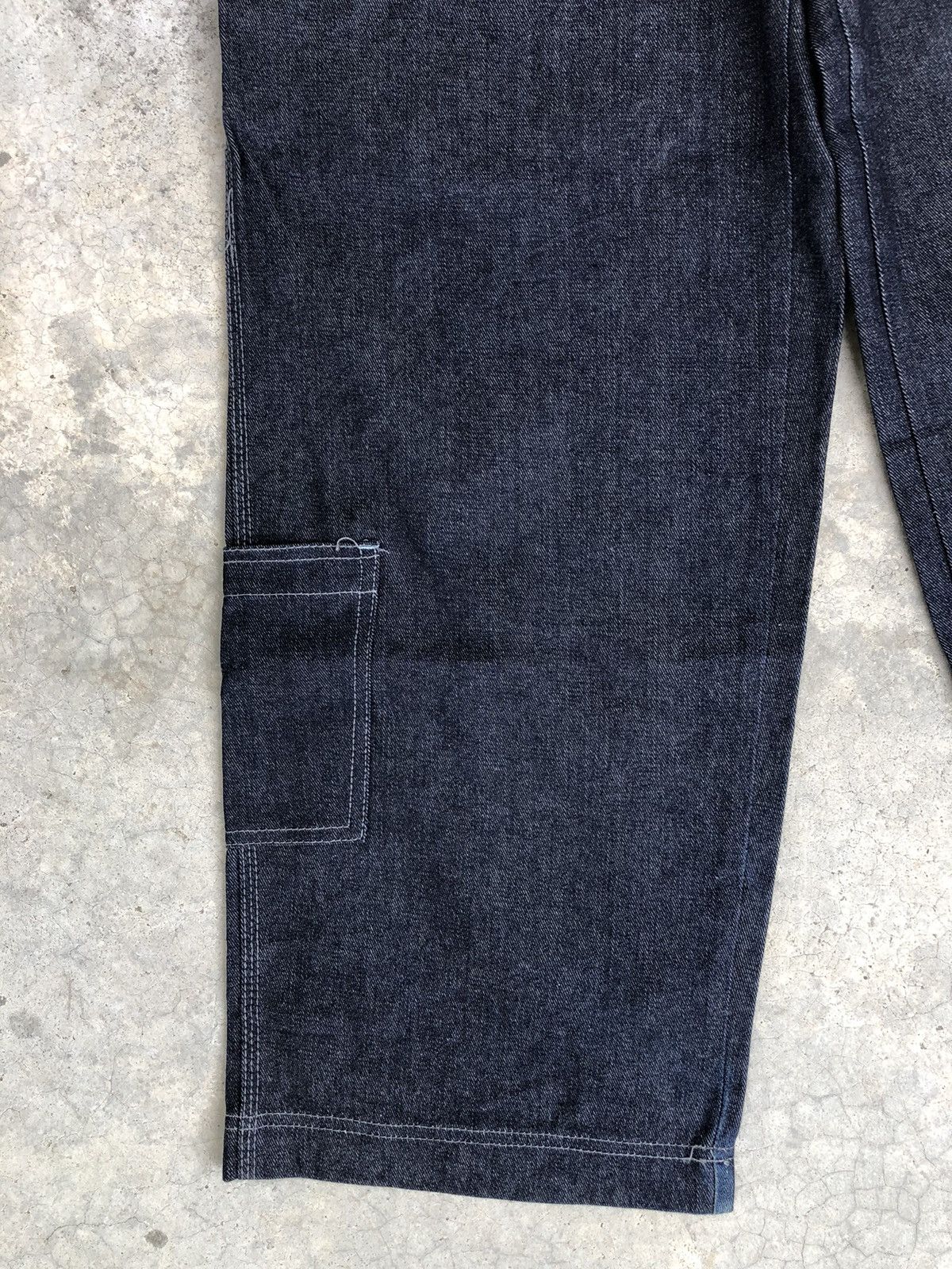 Snoop Dogg Snoop dogg Embroidered Jeans Baggy Jeans hip hop Carpenter Size US 33 - 6 Thumbnail