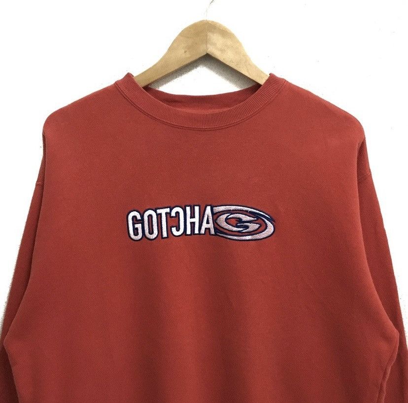 Gotcha × Vintage GOTCHA Surf Hawaii Design Big Logo Embroidery Sweatshirt Size US L / EU 52-54 / 3 - 3 Thumbnail