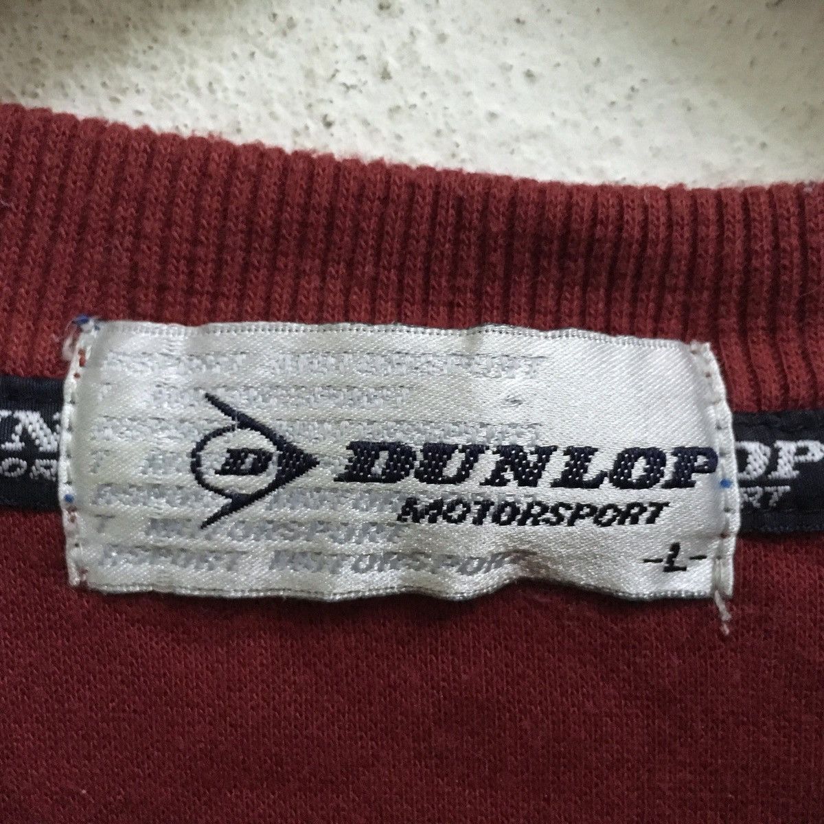 Dunlop × Sports Specialties × Vintage Vintage DUNLOP Motorsport Big Logo Embroidery Sweatshirt Size US M / EU 48-50 / 2 - 3 Thumbnail