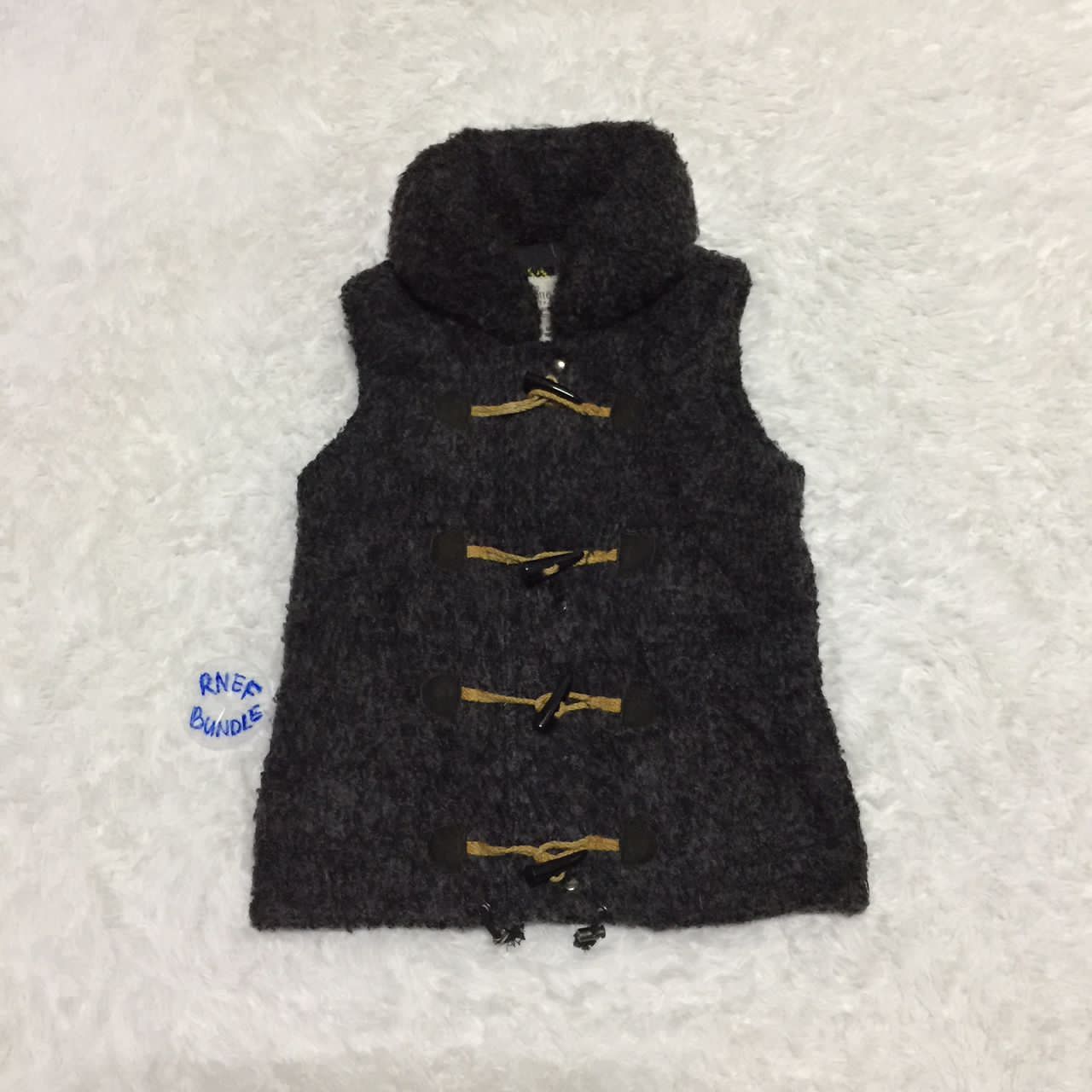 Japanese Brand Une brise mohair vest Size US XS / EU 42 / 0 - 1 Thumbnail