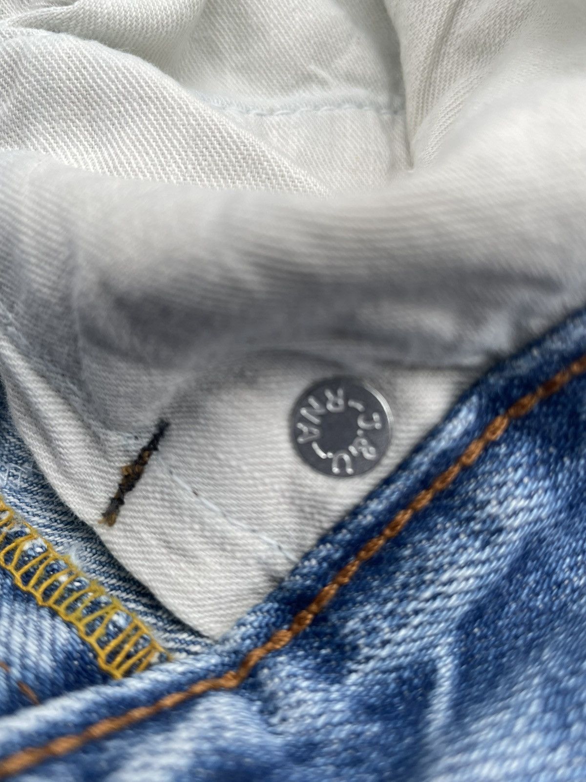 If Six Was Nine RNA Inc Custom Patches Denim Size US 31 - 13 Thumbnail
