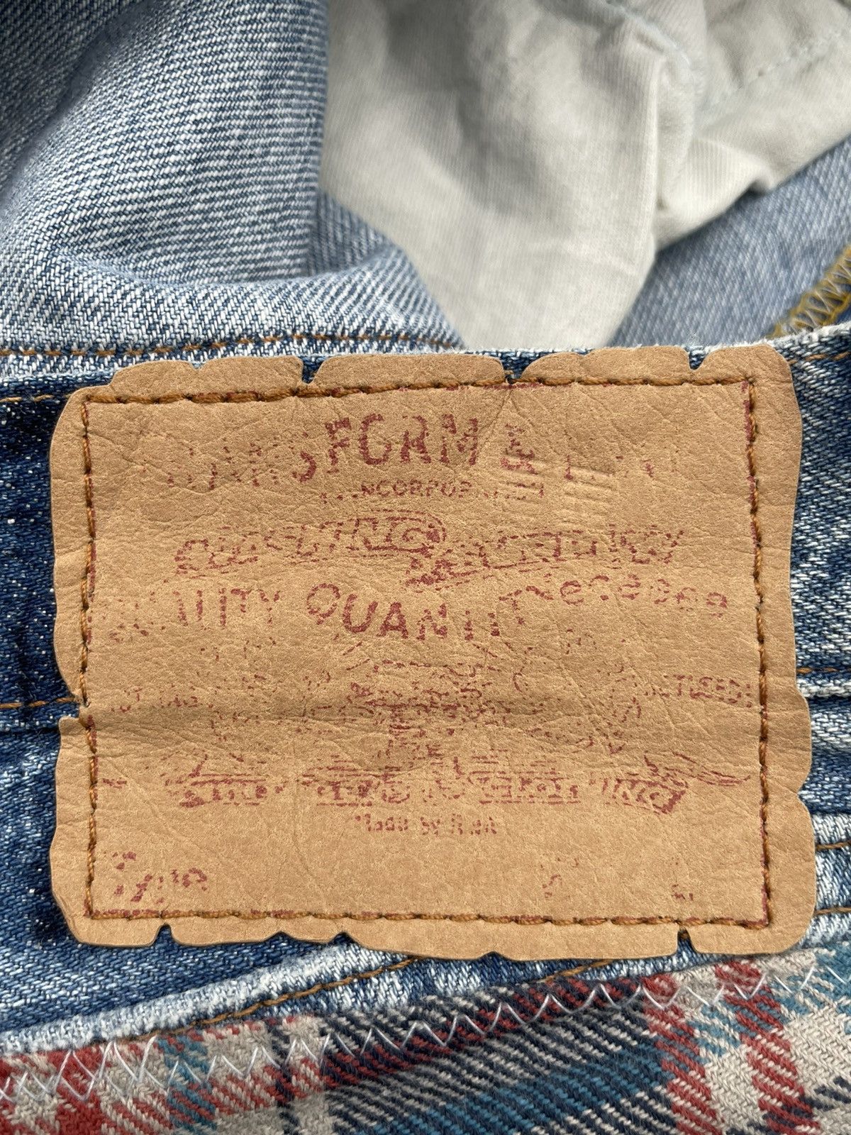 If Six Was Nine RNA Inc Custom Patches Denim Size US 31 - 10 Thumbnail