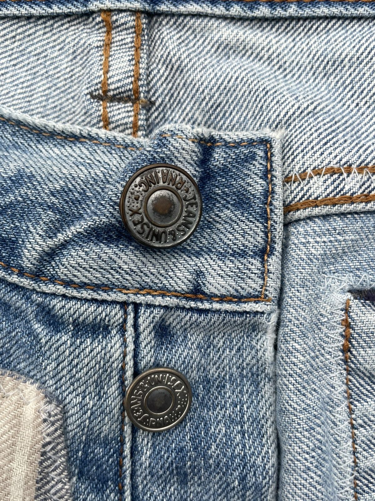 If Six Was Nine RNA Inc Custom Patches Denim Size US 31 - 16 Thumbnail