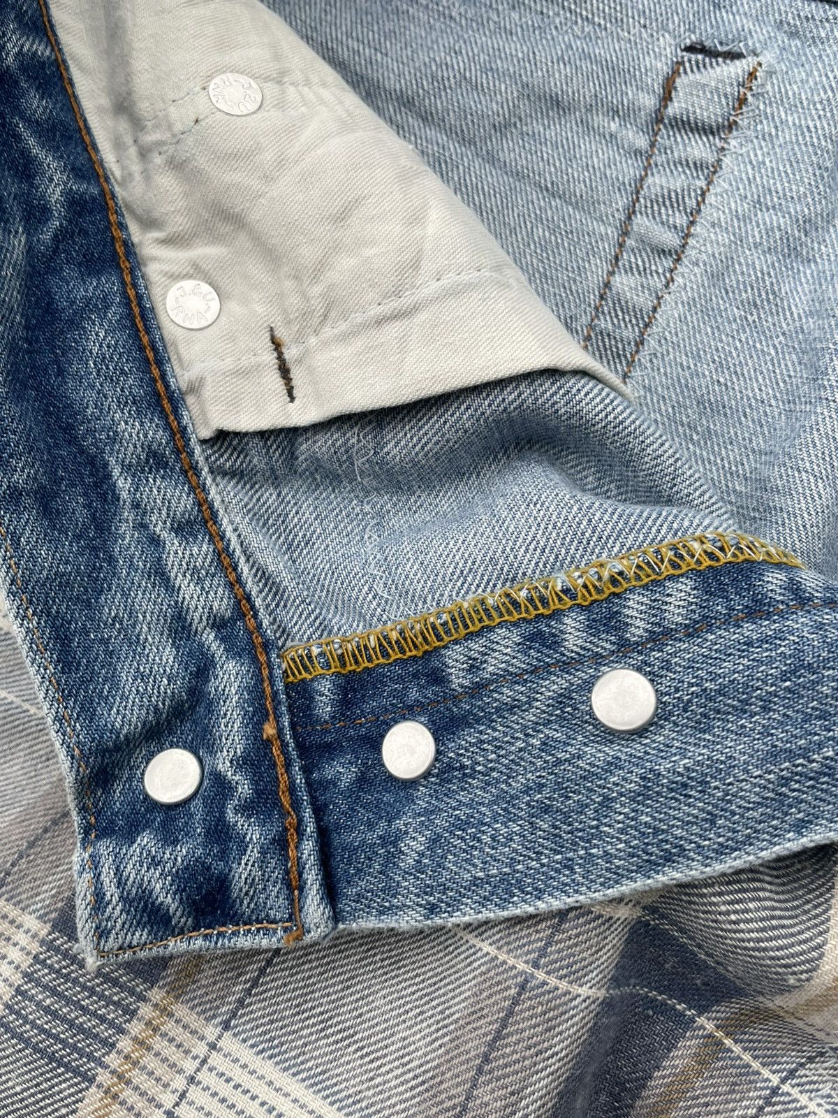 If Six Was Nine RNA Inc Custom Patches Denim Size US 31 - 12 Thumbnail