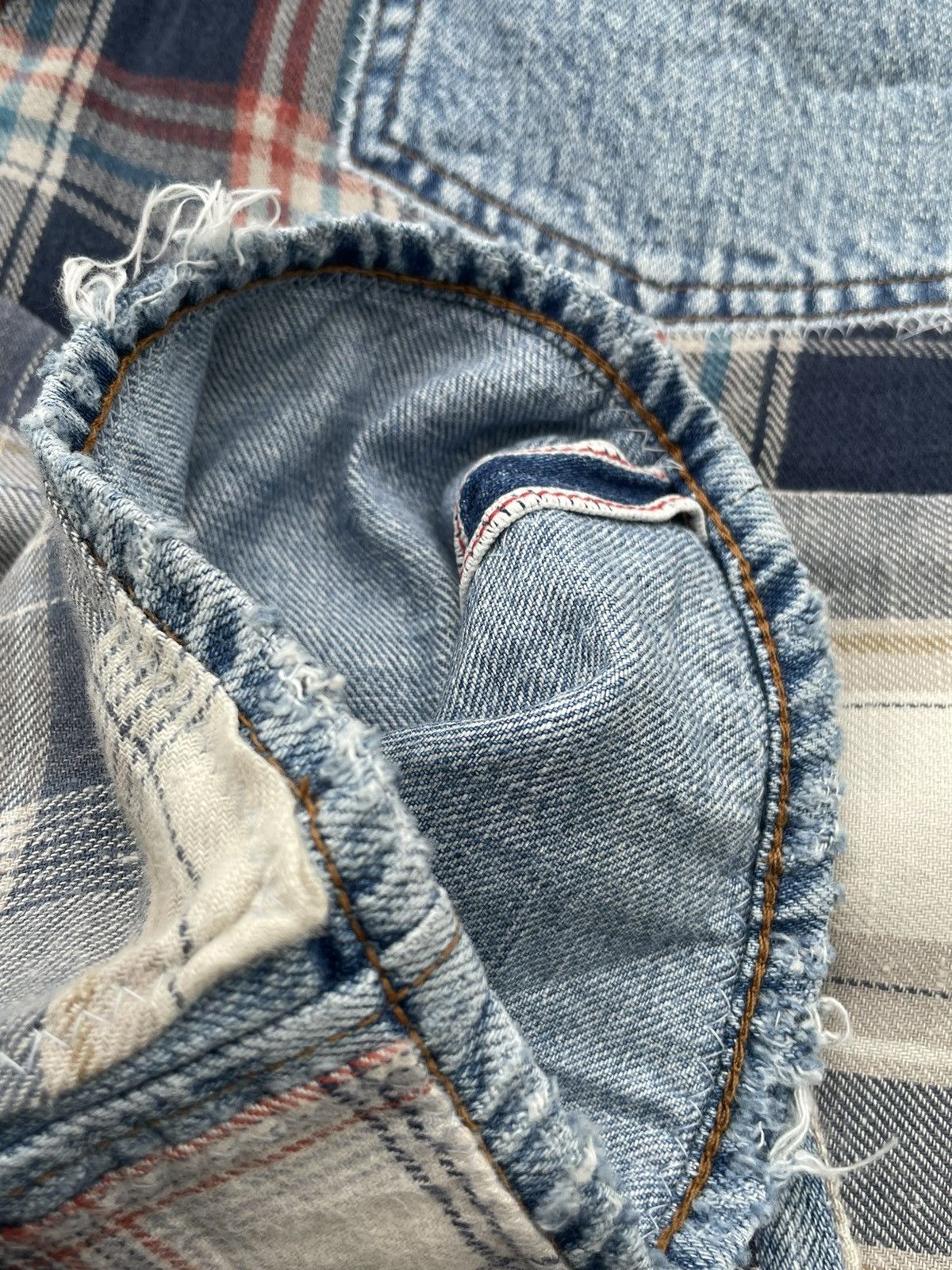 If Six Was Nine RNA Inc Custom Patches Denim Size US 31 - 11 Thumbnail
