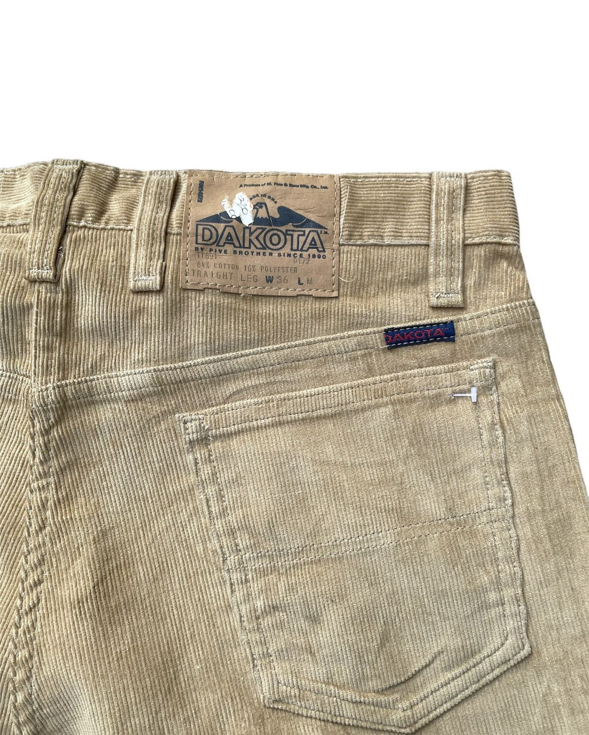 Dakota Grizzly × Vintage Dakota by Five Brother Vintage 70’s Flare Coduroy Denim Size US 36 / EU 52 - 11 Thumbnail