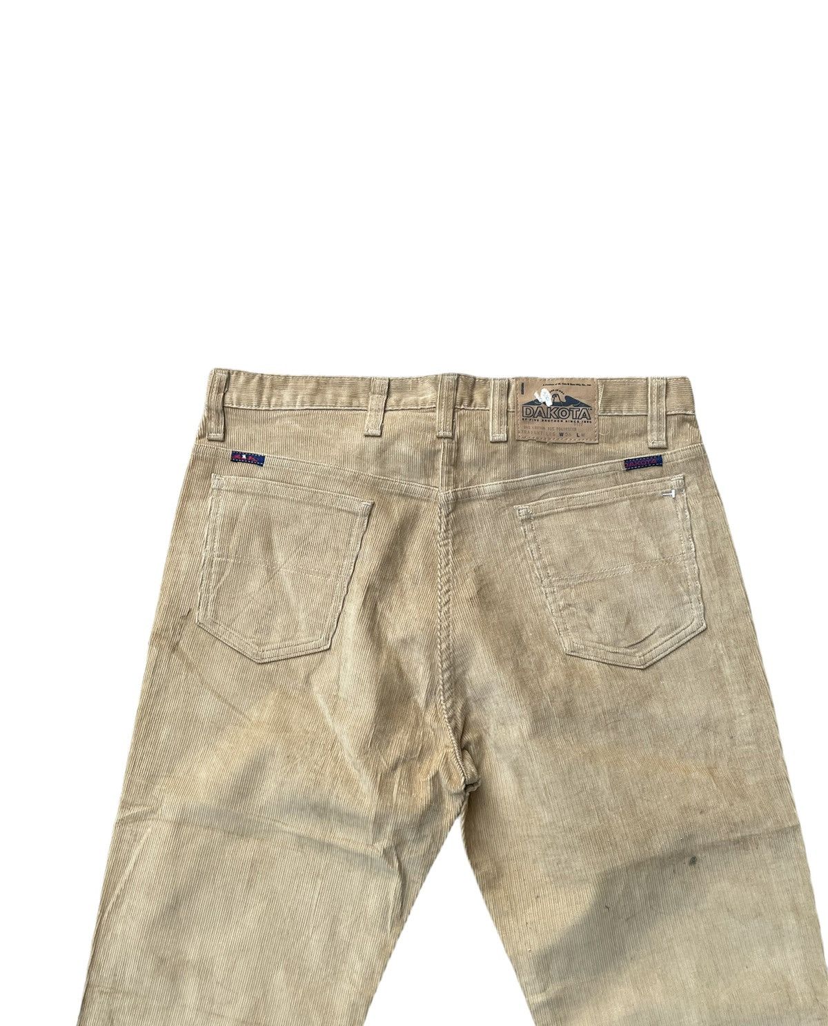 Dakota Grizzly × Vintage Dakota by Five Brother Vintage 70’s Flare Coduroy Denim Size US 36 / EU 52 - 9 Thumbnail