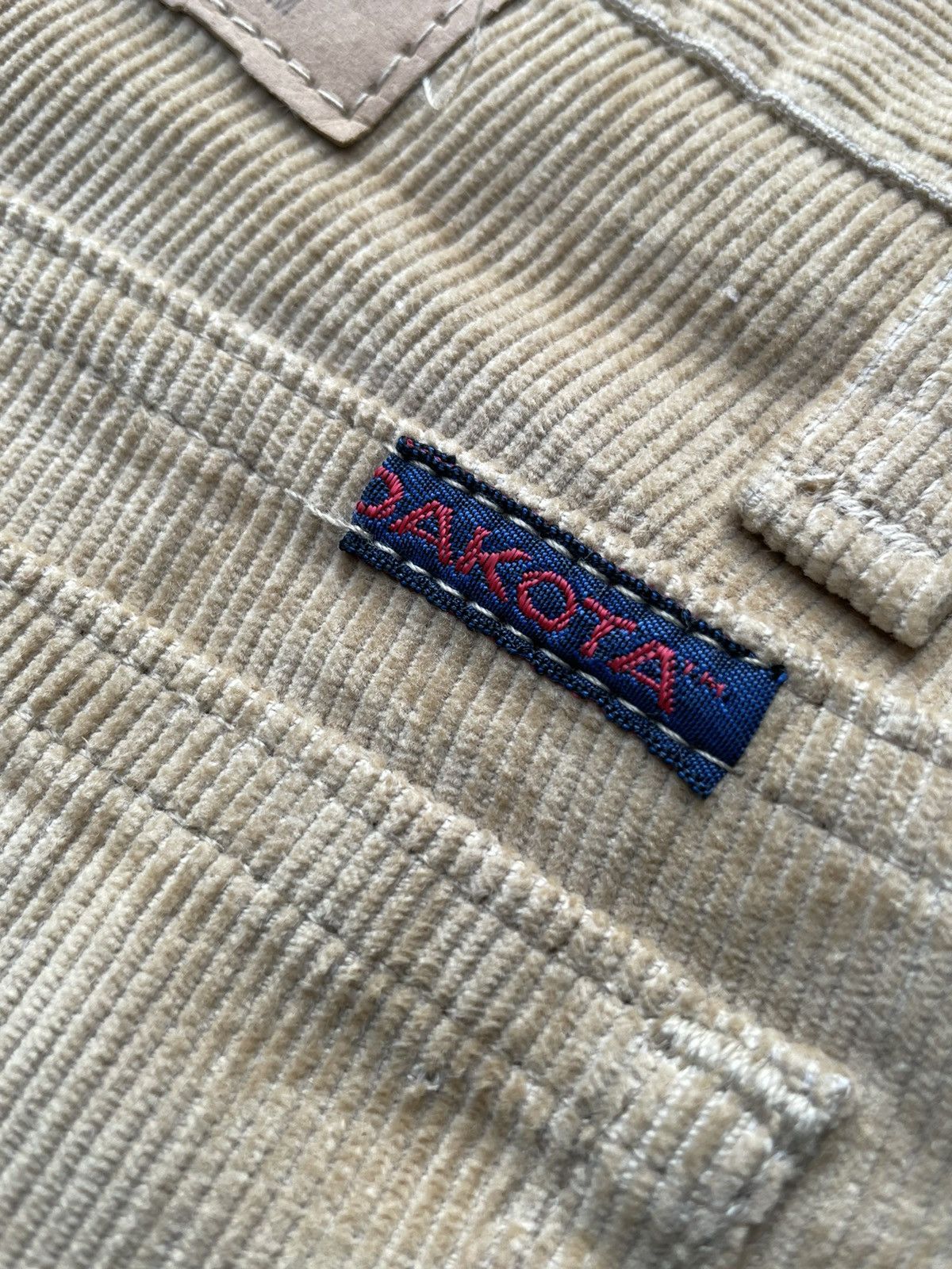 Dakota Grizzly × Vintage Dakota by Five Brother Vintage 70’s Flare Coduroy Denim Size US 36 / EU 52 - 15 Thumbnail