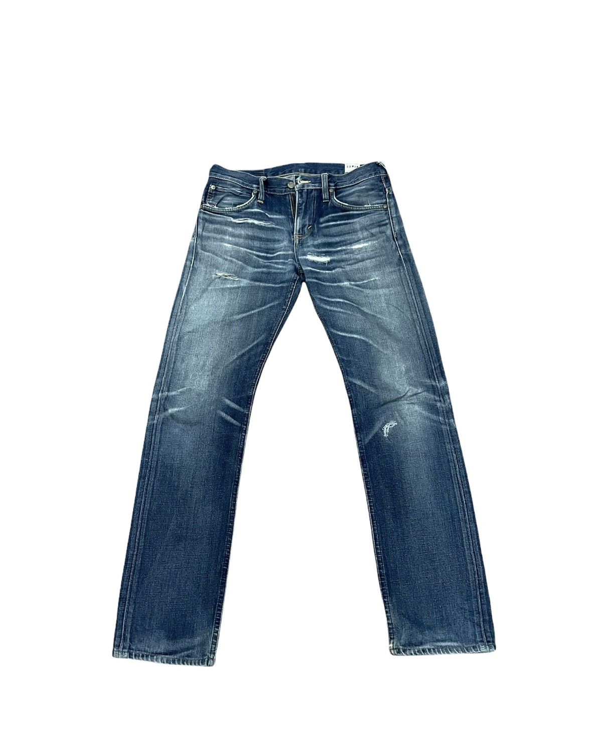 Edwin Vintage Edwin USA Aging Faded Distressed Denim Size US 32 / EU 48 - 1 Thumbnail
