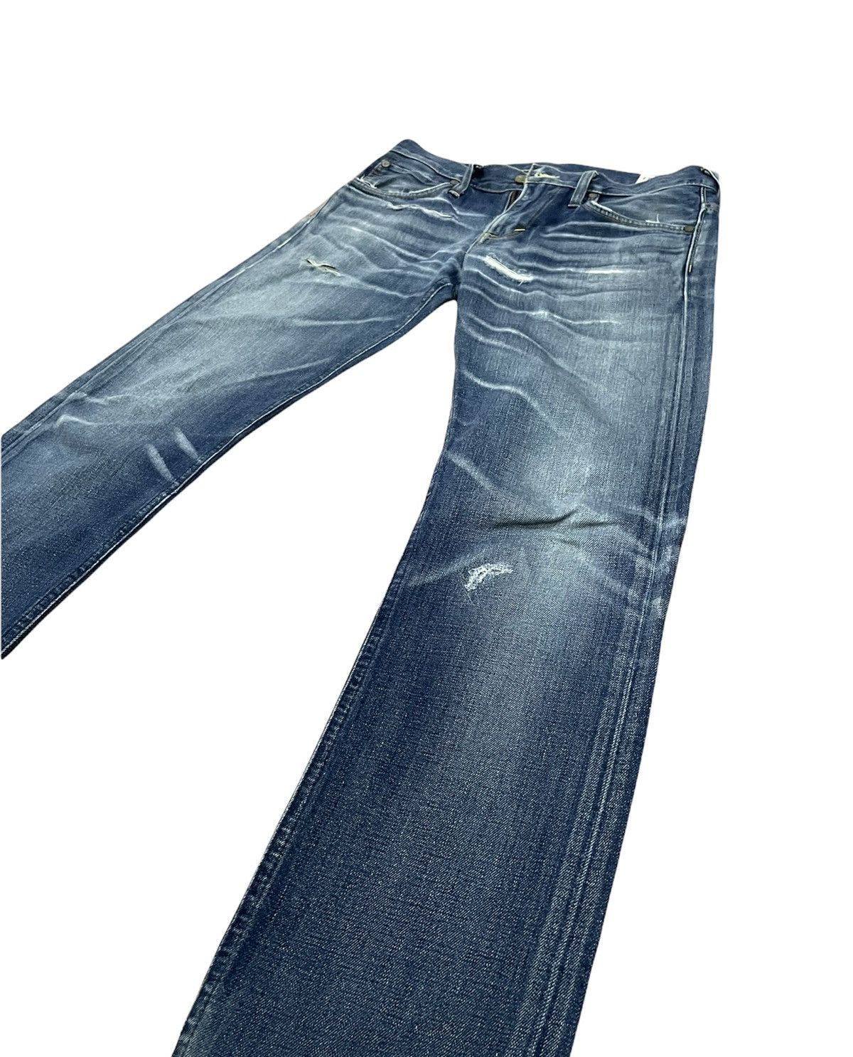 Edwin Vintage Edwin USA Aging Faded Distressed Denim Size US 32 / EU 48 - 2 Thumbnail