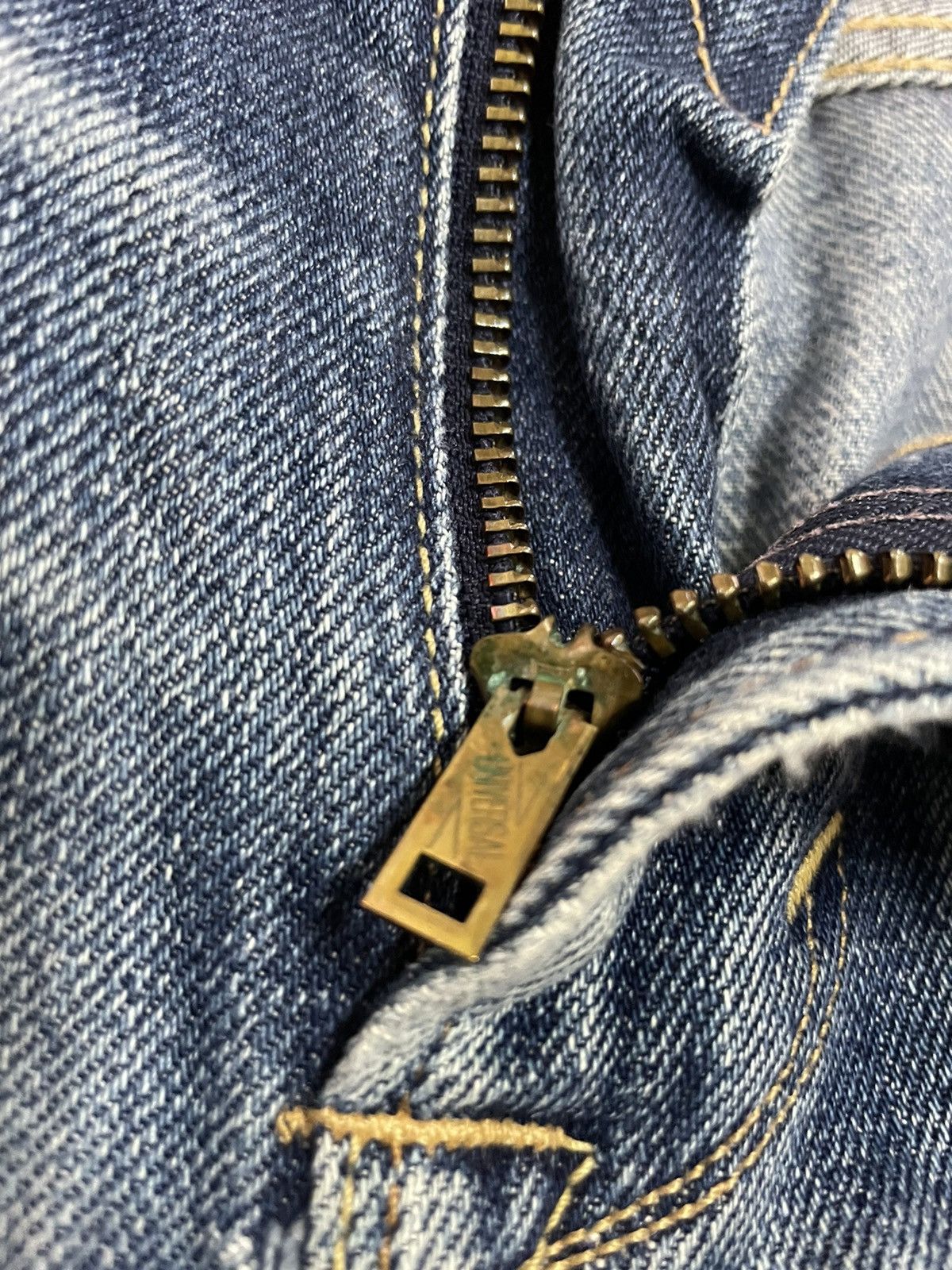 Edwin Vintage Edwin USA Aging Faded Distressed Denim Size US 32 / EU 48 - 18 Thumbnail