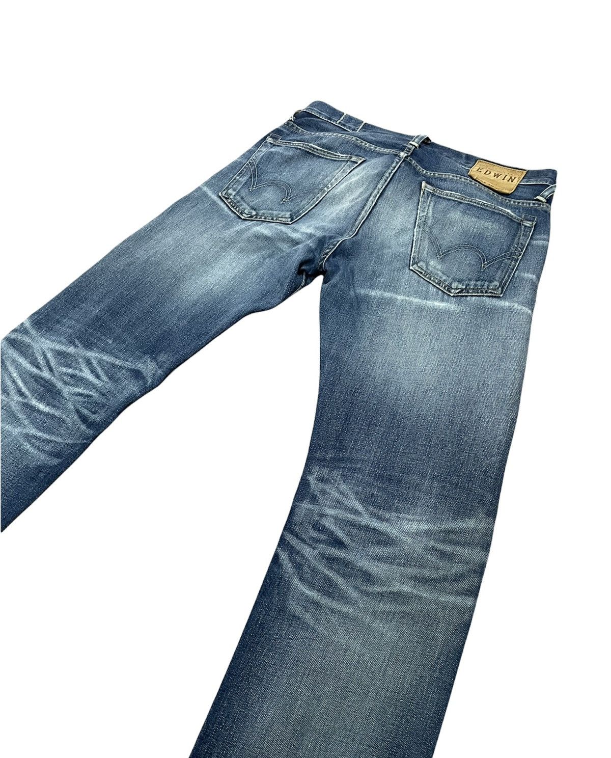 Edwin Vintage Edwin USA Aging Faded Distressed Denim Size US 32 / EU 48 - 9 Thumbnail