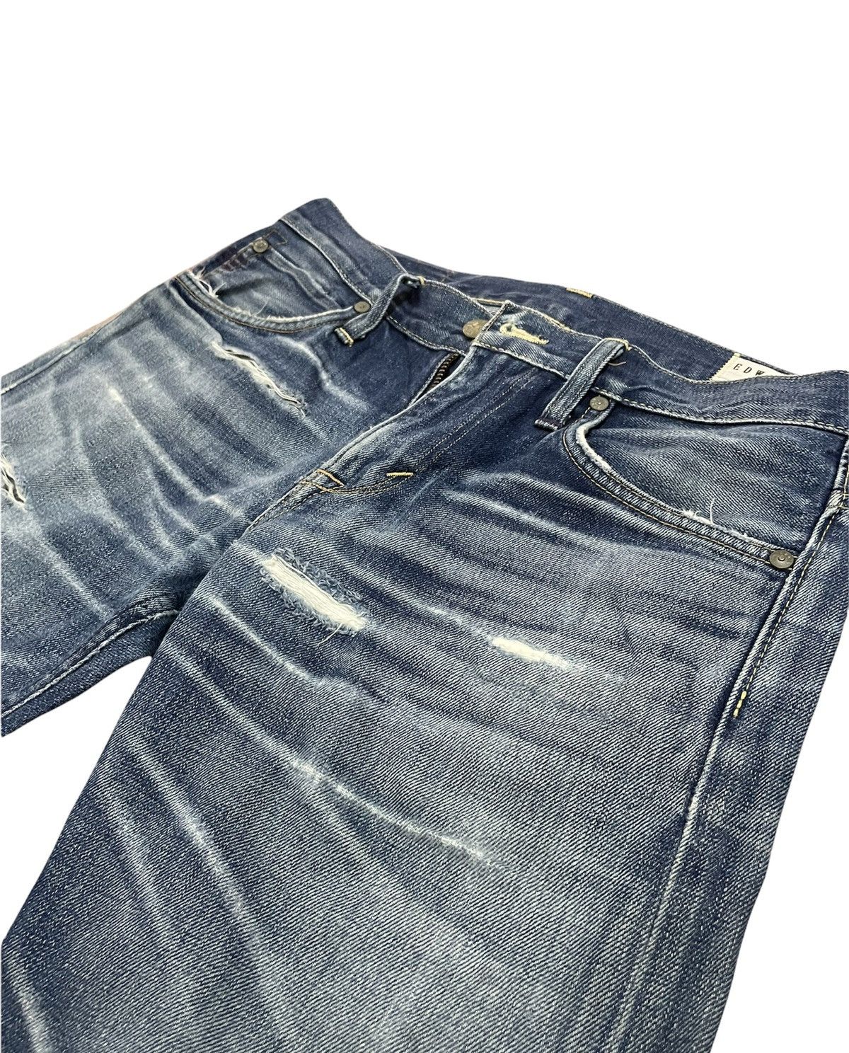 Edwin Vintage Edwin USA Aging Faded Distressed Denim Size US 32 / EU 48 - 4 Thumbnail
