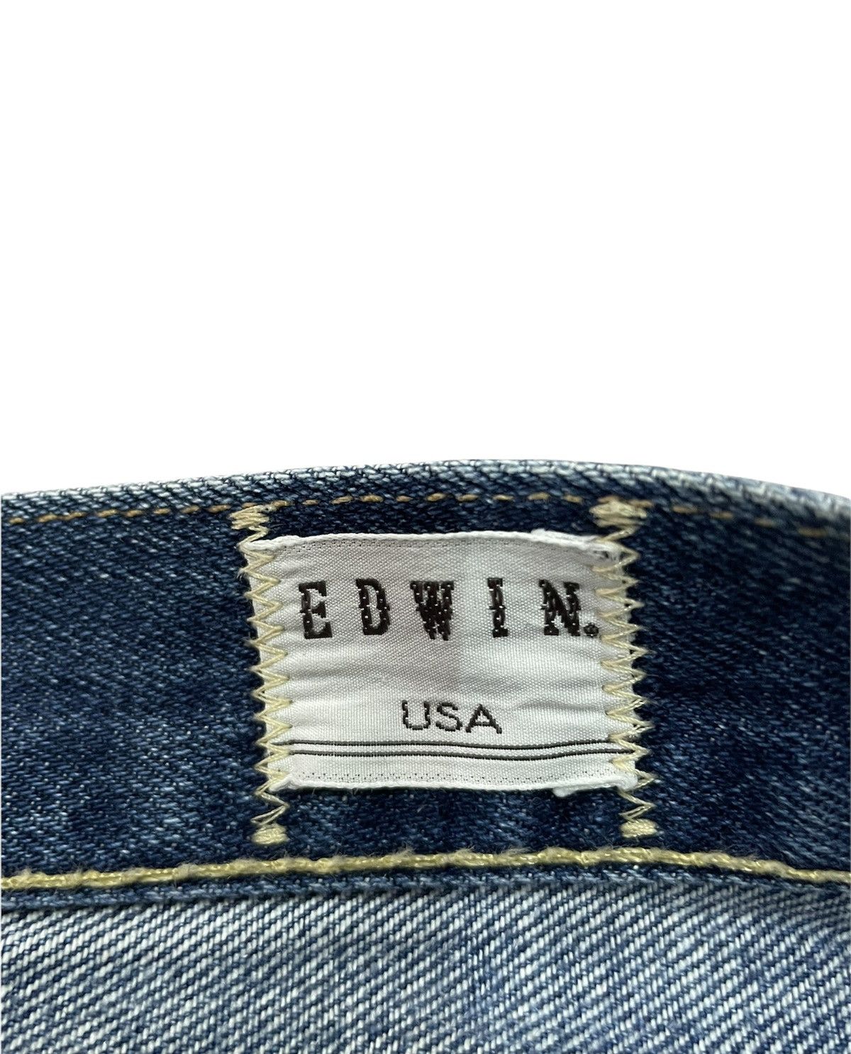 Edwin Vintage Edwin USA Aging Faded Distressed Denim Size US 32 / EU 48 - 7 Thumbnail