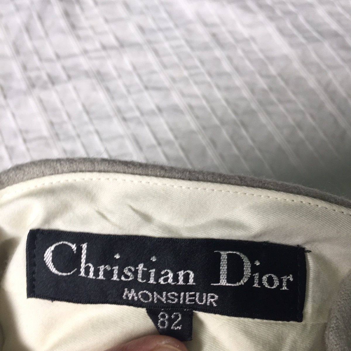 Christian Dior Monsieur Christian dior pant 90% wool Size US 30 / EU 46 - 11 Thumbnail