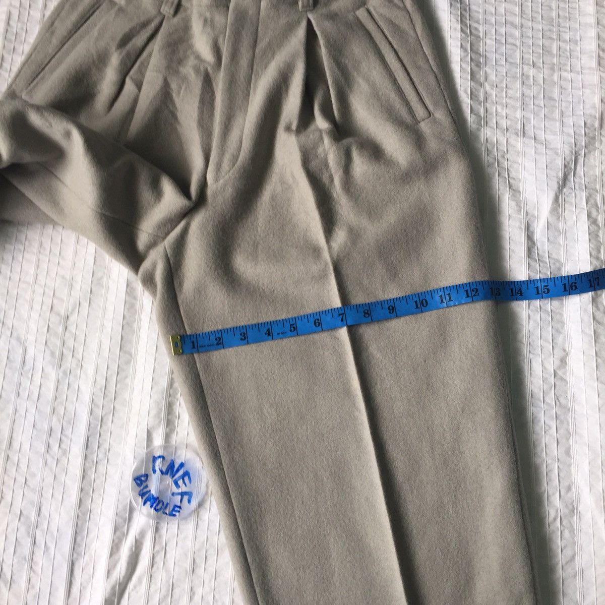 Christian Dior Monsieur Christian dior pant 90% wool Size US 30 / EU 46 - 17 Thumbnail