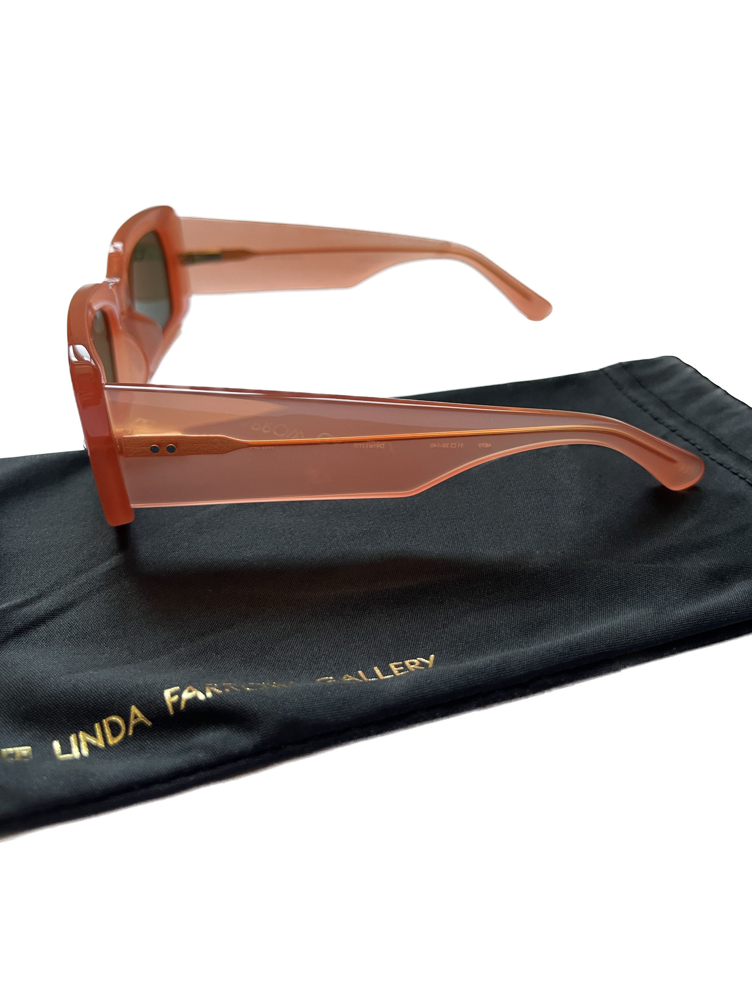 Dries Van Noten × Linda Farrow ⚡️QUICK SALE⚡️Dries Van Noten x Farrow Rectangle Sunglasses Size ONE SIZE - 2 Thumbnail