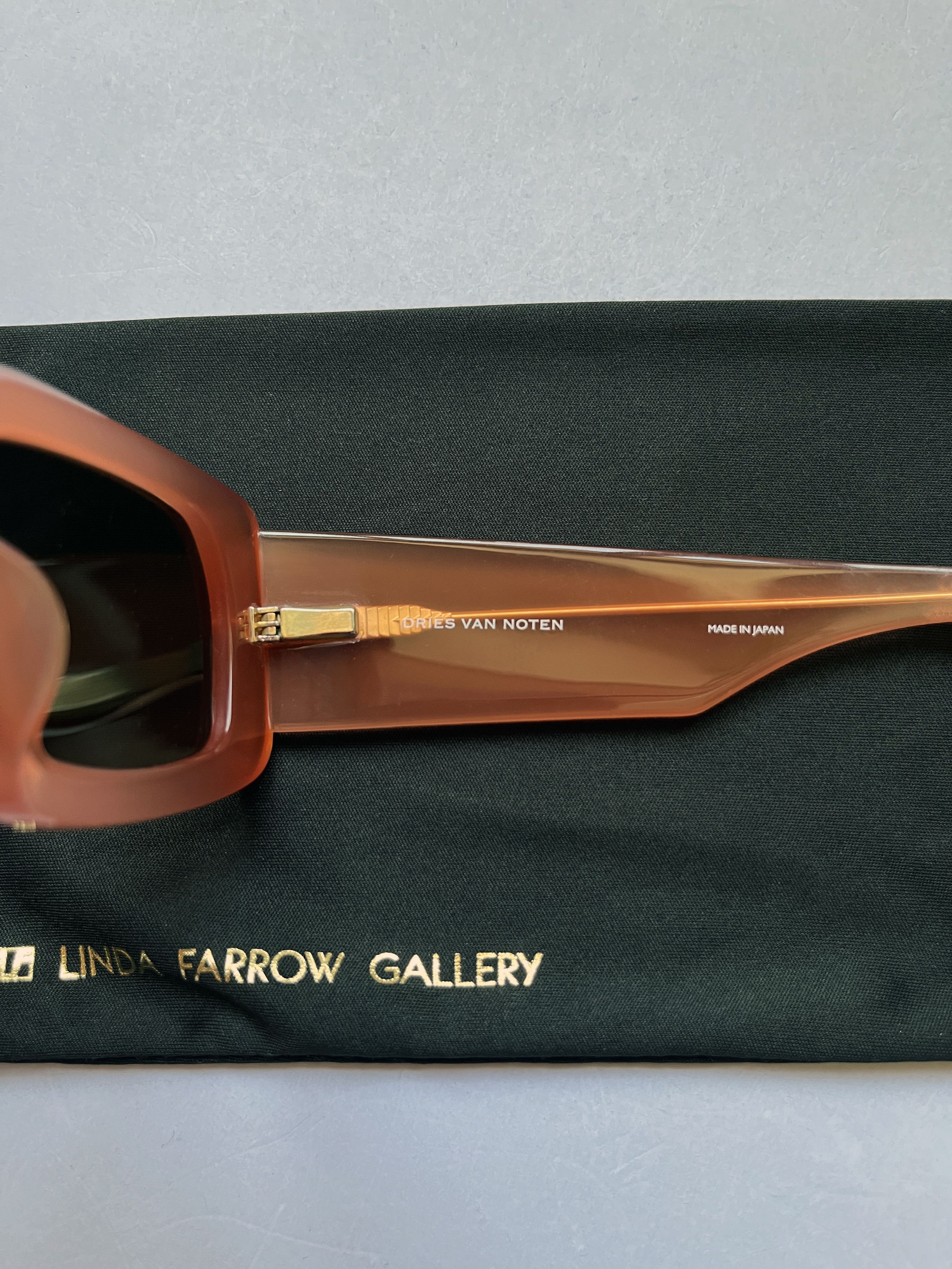Dries Van Noten × Linda Farrow ⚡️QUICK SALE⚡️Dries Van Noten x Farrow Rectangle Sunglasses Size ONE SIZE - 4 Thumbnail