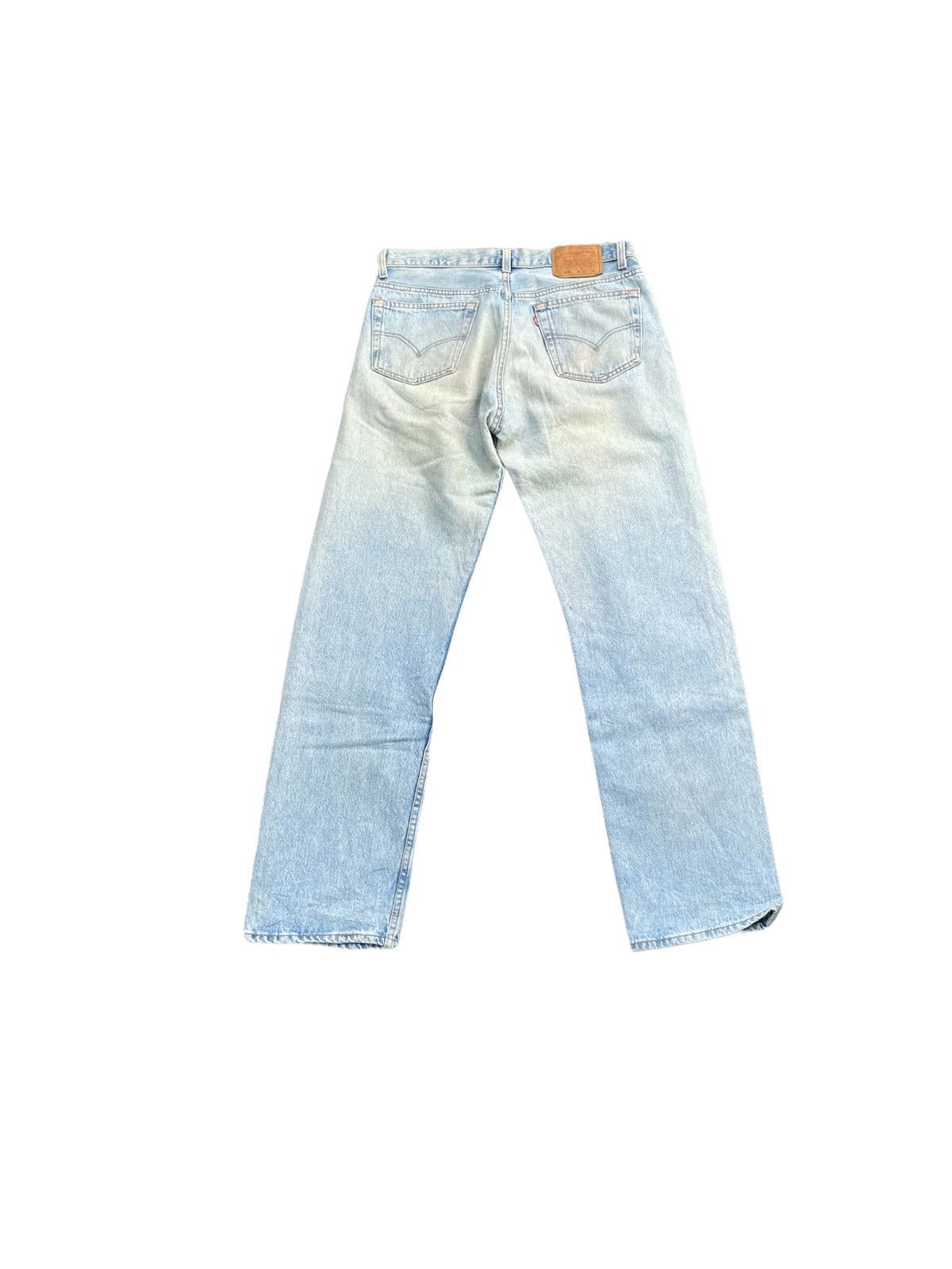 Levi's Vintage 1995 Levis 501 e Usa Distressed Denim Size US 34 / EU 50 - 7 Thumbnail