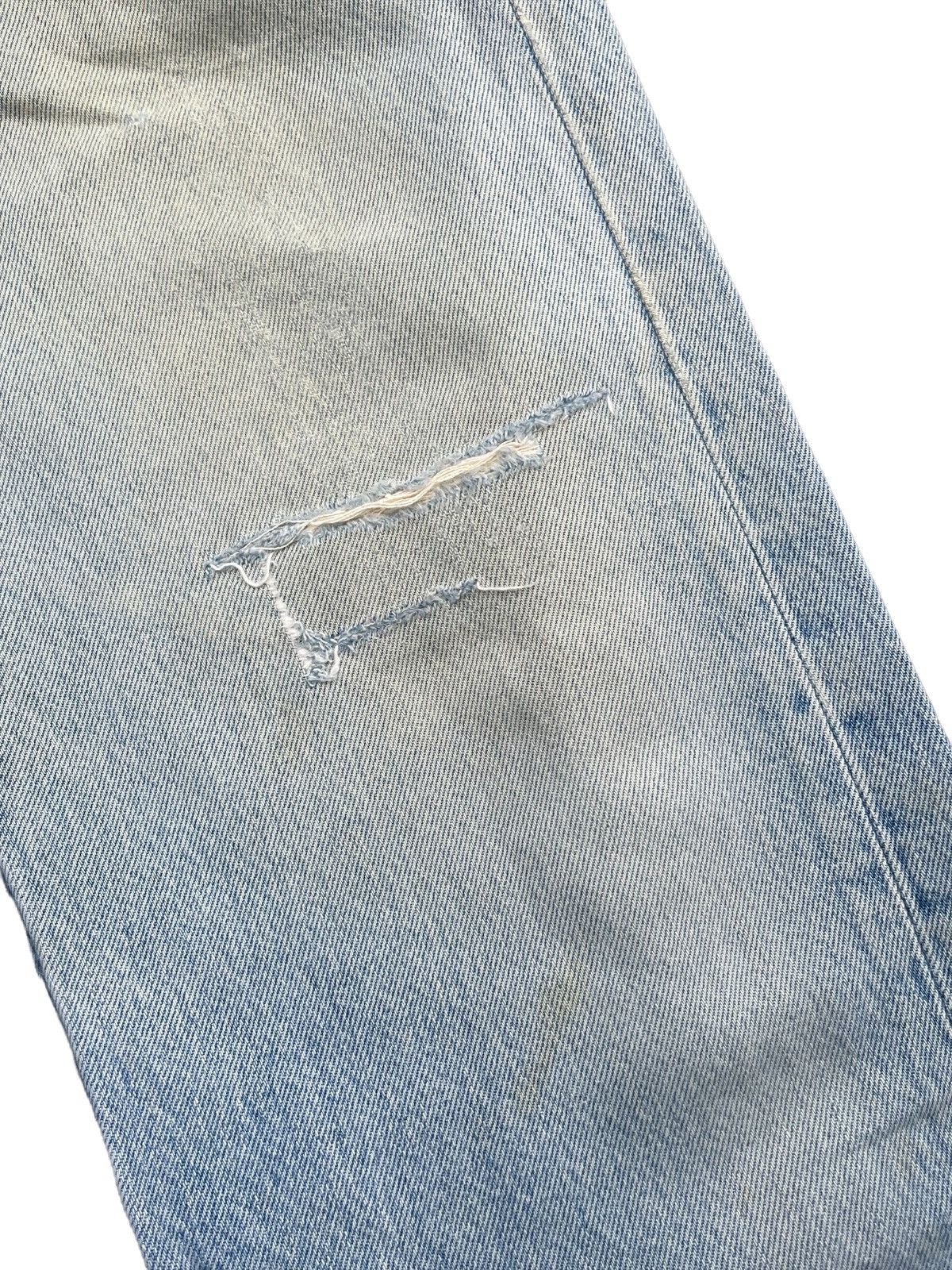 Levi's Vintage 1995 Levis 501 e Usa Distressed Denim Size US 34 / EU 50 - 5 Thumbnail