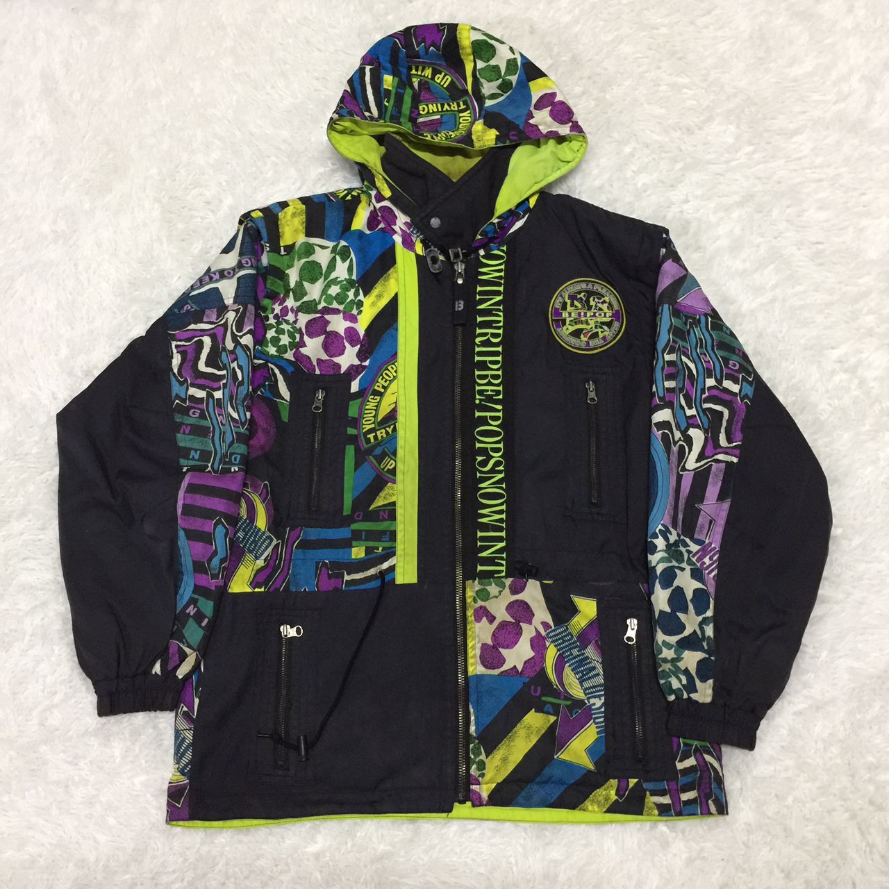 Japanese Brand Snow in tribe be japanese brand hooded jacket Size US M / EU 48-50 / 2 - 7 Thumbnail