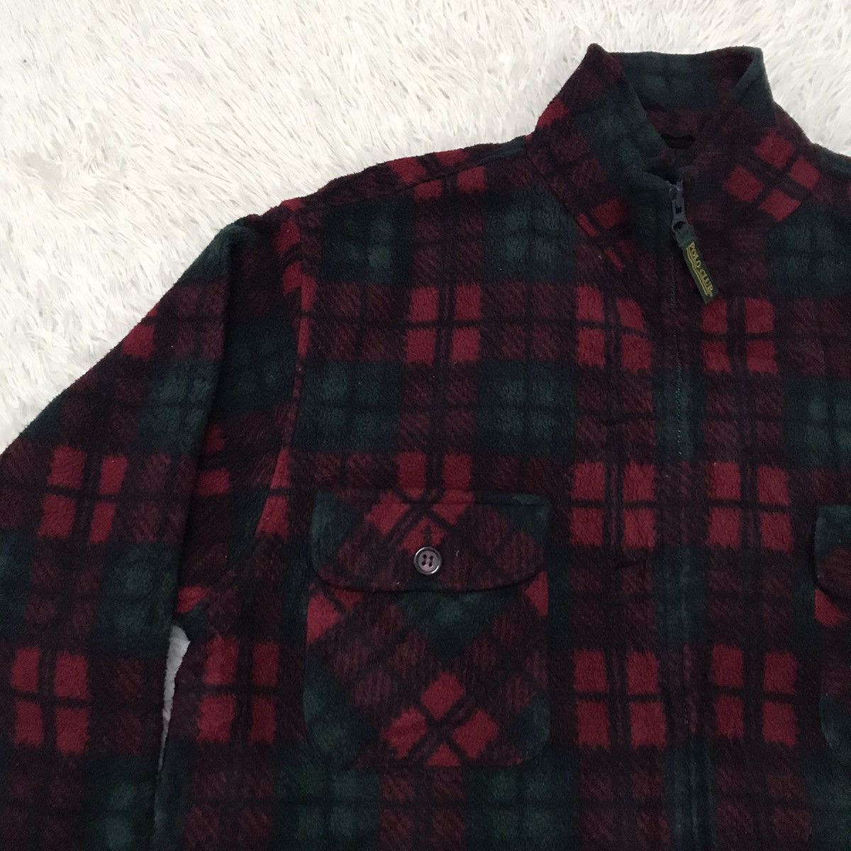 Japanese Brand Polo club since 1911 fleece jacket Size US M / EU 48-50 / 2 - 2 Thumbnail