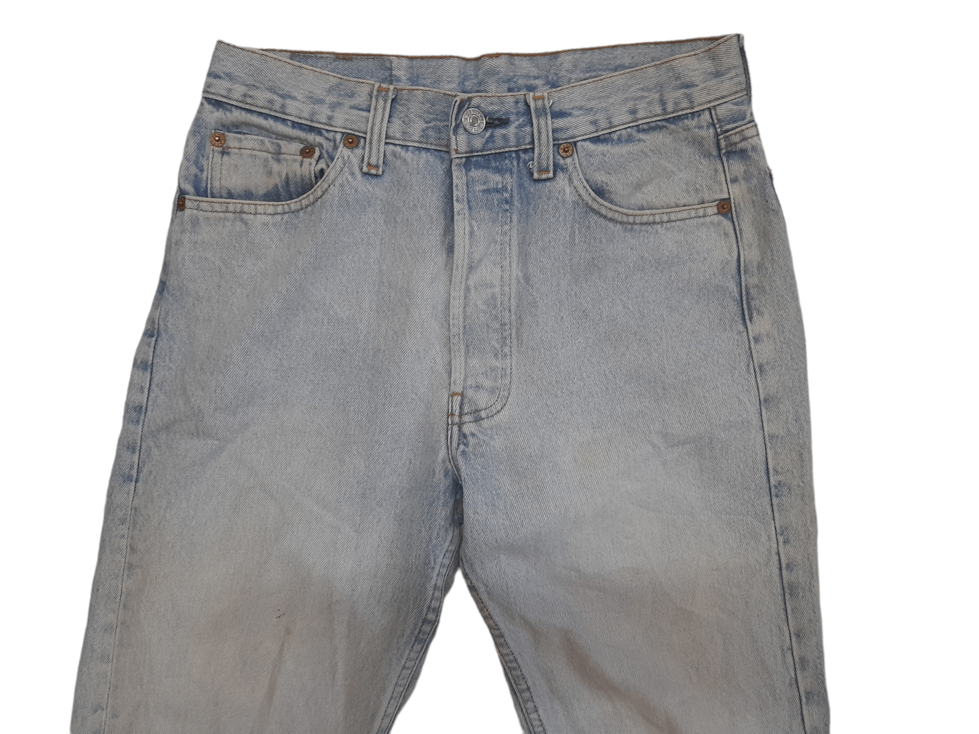 Levi's VTG Levis 501xx Denim 555 Black Pole (E26) waist 28 Size US 28 / EU 44 - 5 Thumbnail