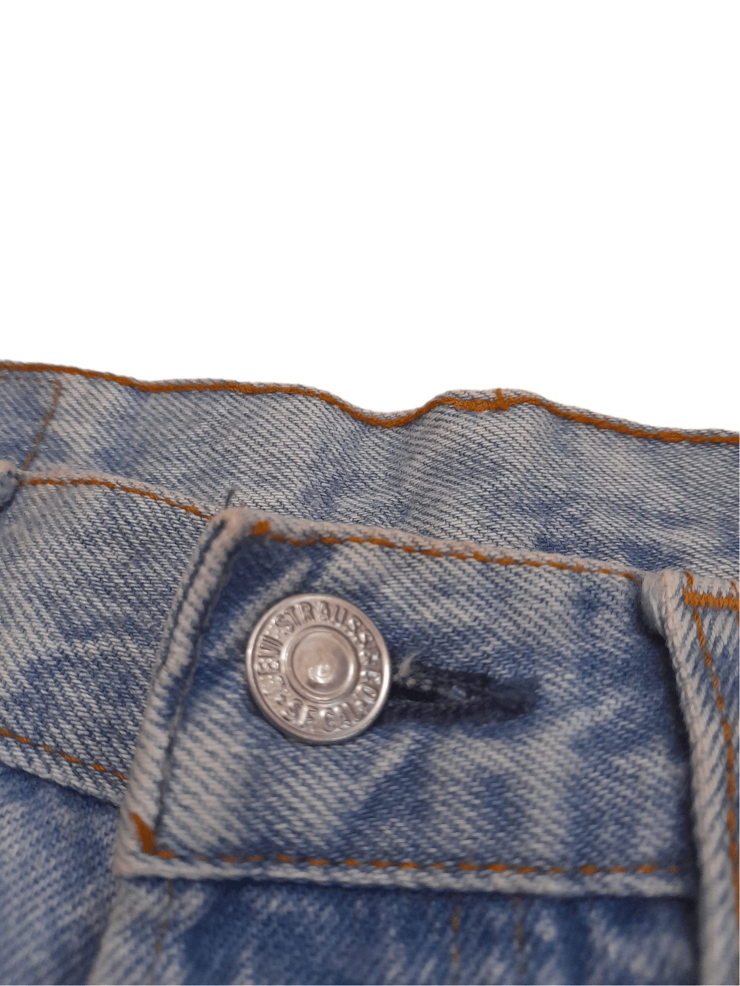 Levi's VTG Levis 501xx Denim 555 Black Pole (E26) waist 28 Size US 28 / EU 44 - 6 Thumbnail