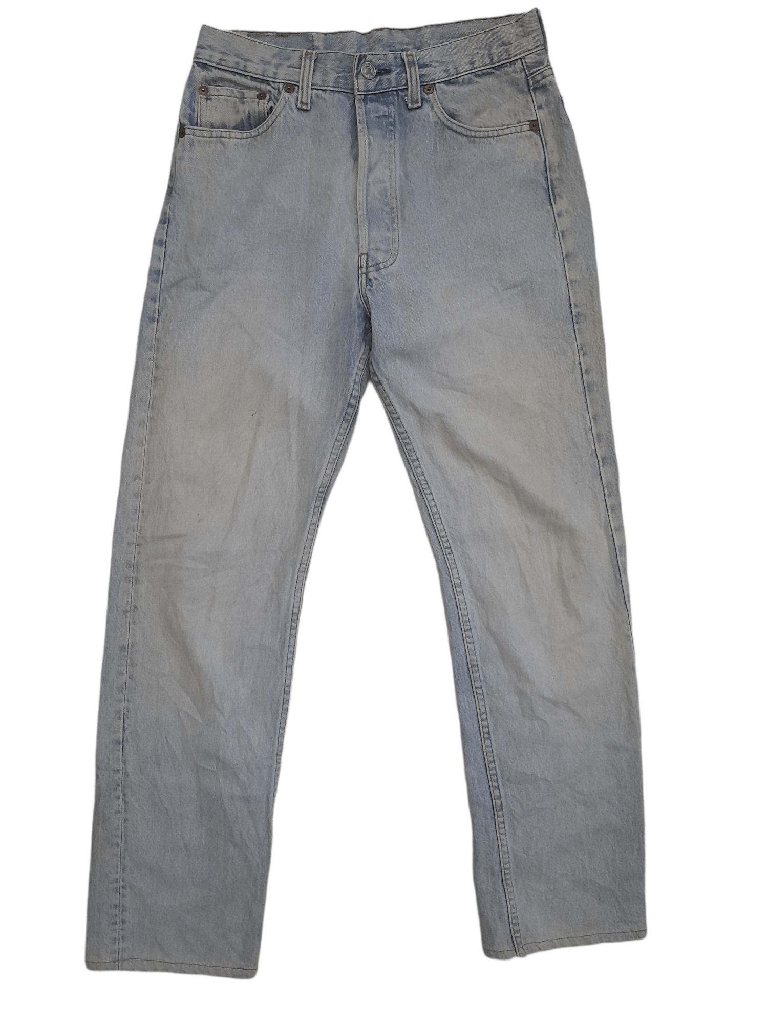 Levi's VTG Levis 501xx Denim 555 Black Pole (E26) waist 28 Size US 28 / EU 44 - 4 Thumbnail