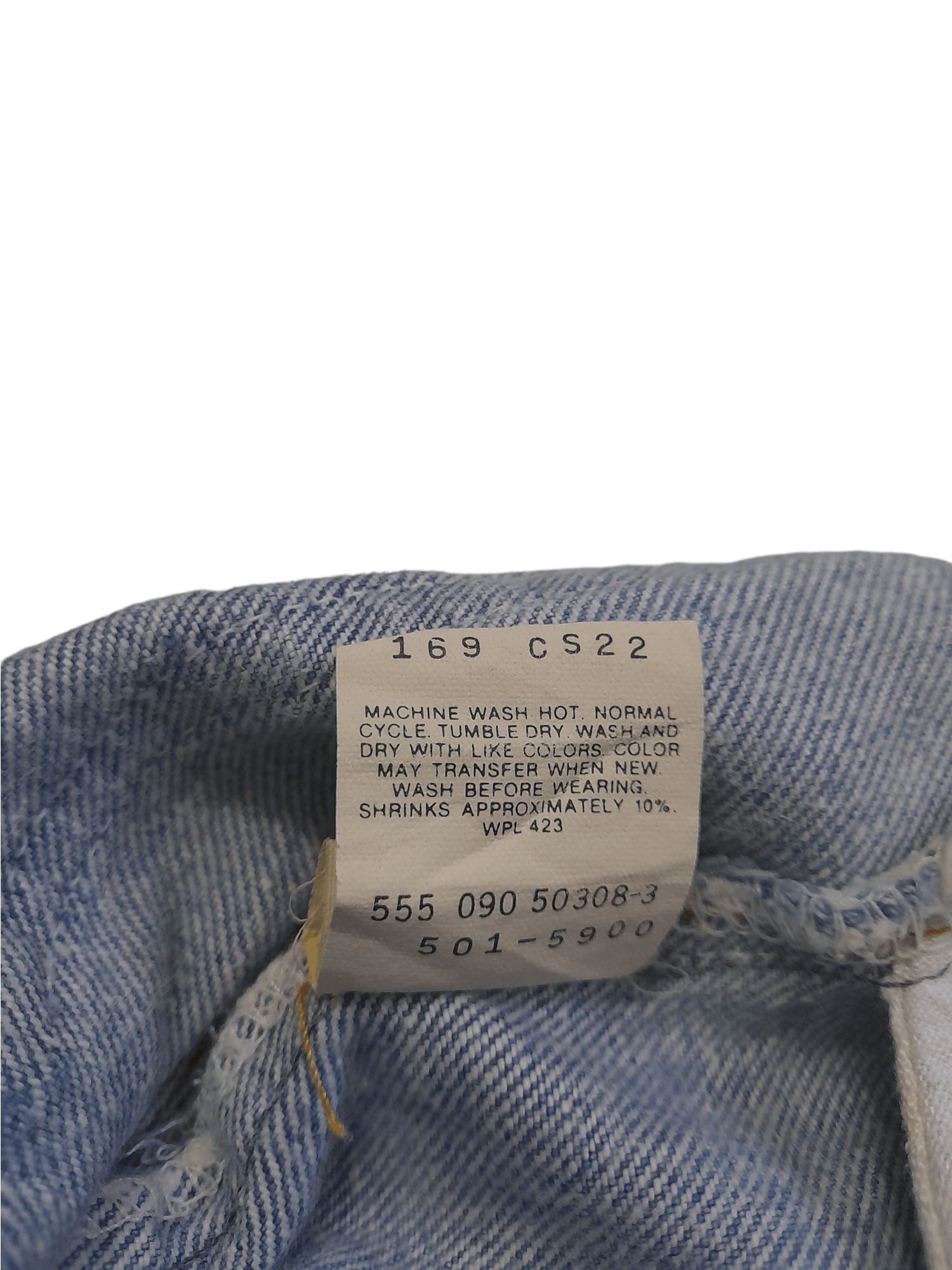 Levi's VTG Levis 501xx Denim 555 Black Pole (E26) waist 28 Size US 28 / EU 44 - 10 Thumbnail