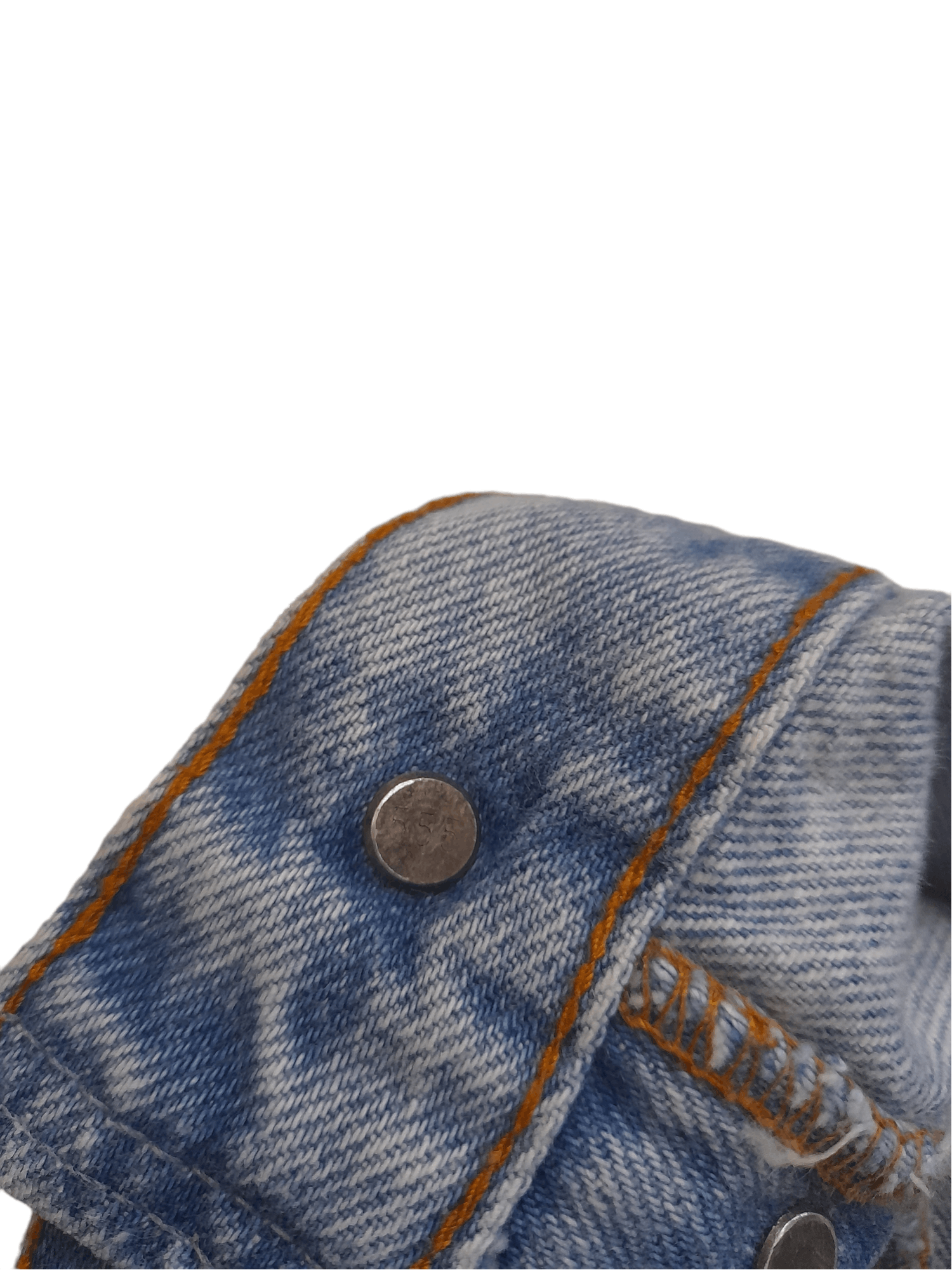 Levi's VTG Levis 501xx Denim 555 Black Pole (E26) waist 28 Size US 28 / EU 44 - 9 Thumbnail