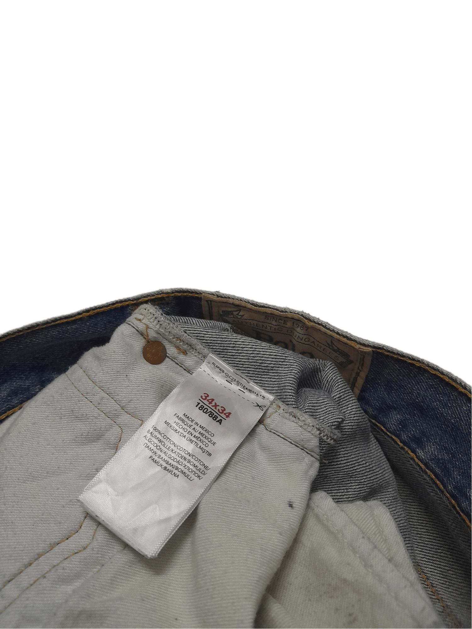 Polo Ralph Lauren Polo Ralph Lauren Denim (D977) w37 Size US 37 - 10 Thumbnail