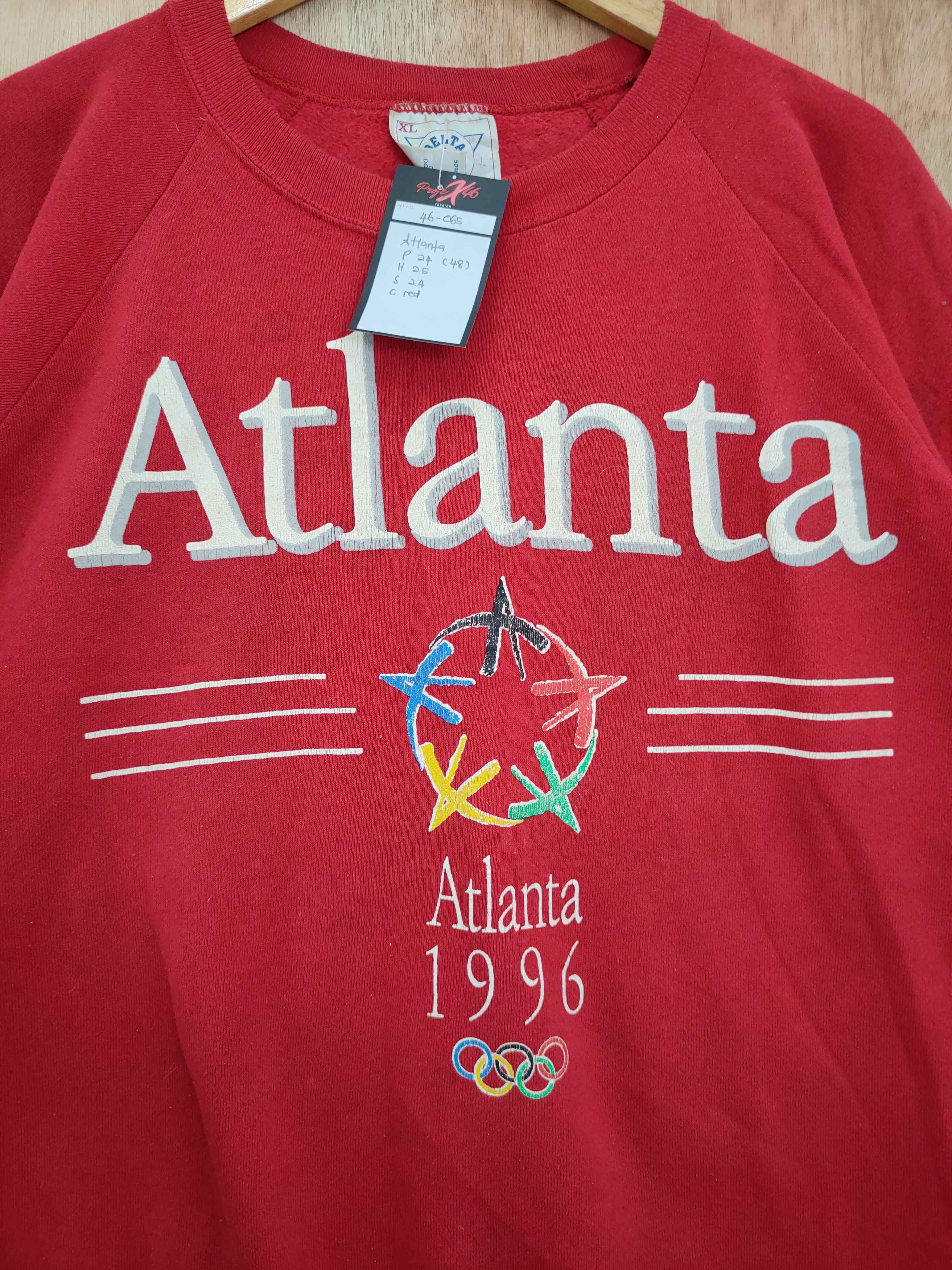 USA Olympics DLL Atlanta 1996 delta 55 usa vintage sweatshirt #46-065DLL Size US XL / EU 56 / 4 - 5 Thumbnail