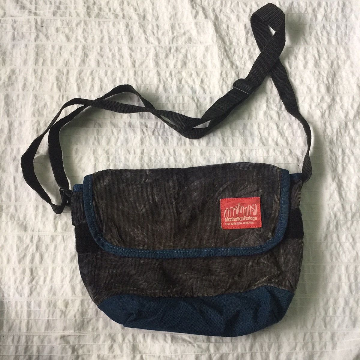 Bag Manhattan Portage New York USA x Cordura Fabric Sling bag